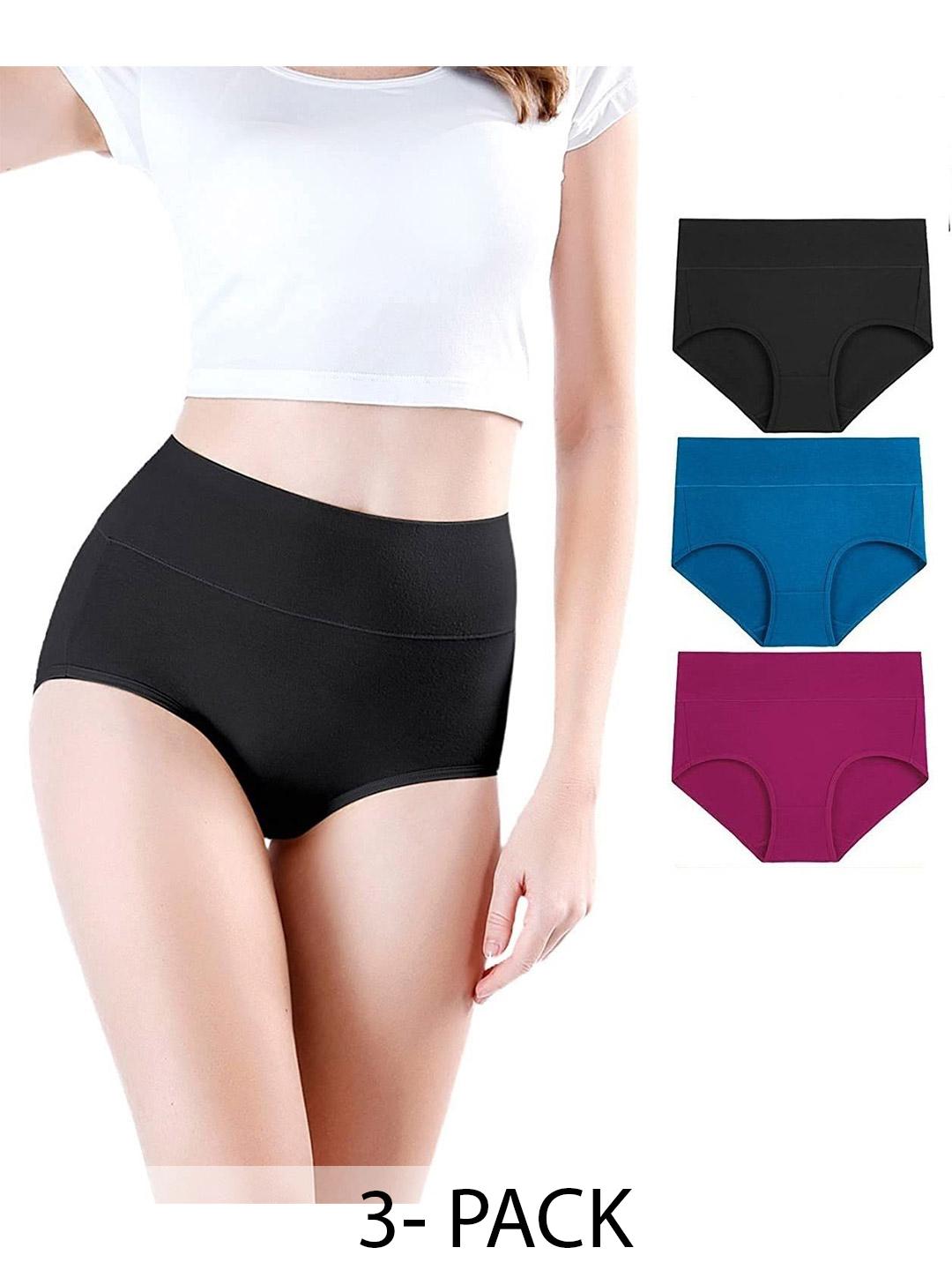Buy Diving Deep Pack Of 3 Hipster Briefs - - Apparel for Women