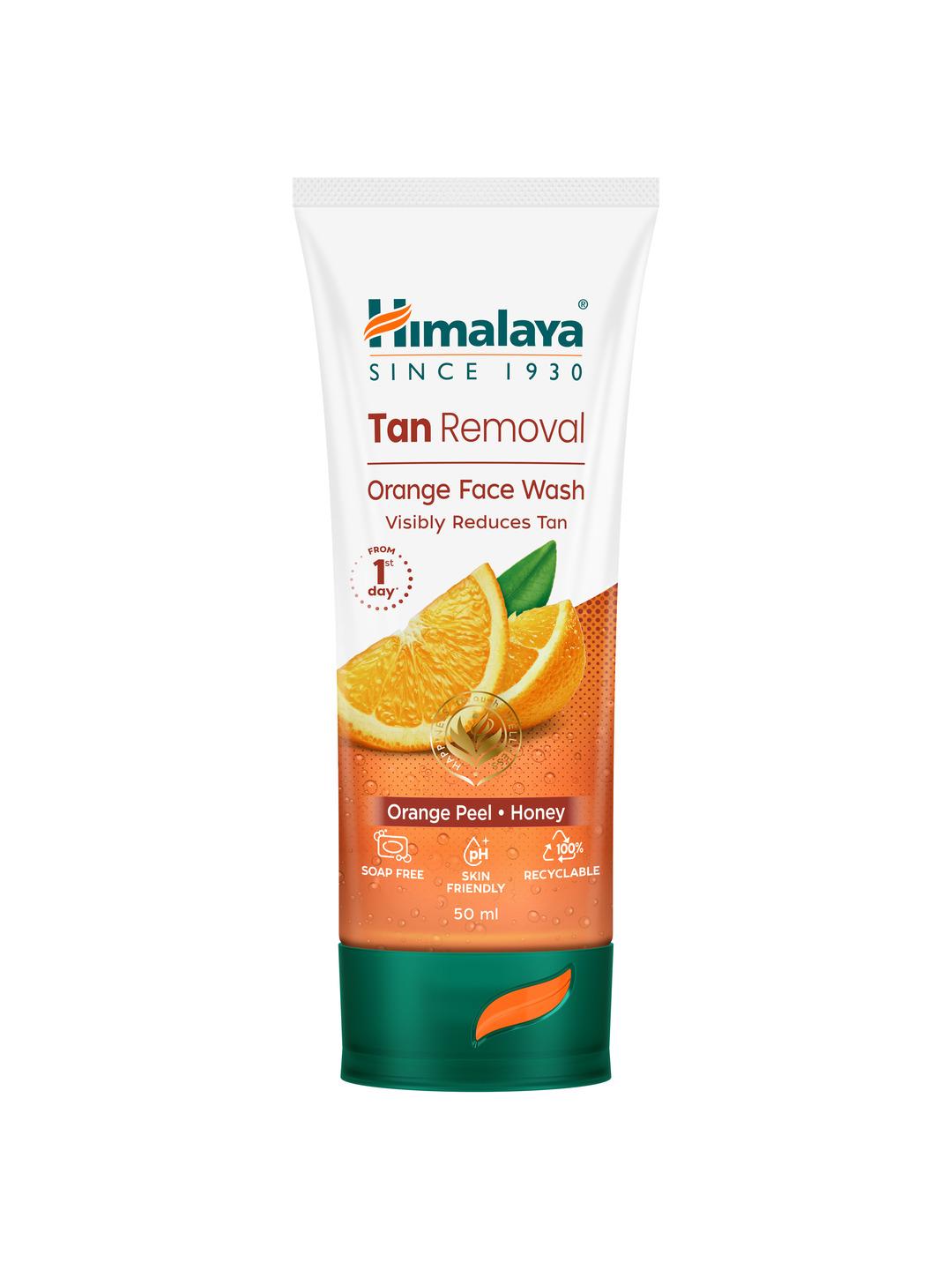 Buy Himalaya Tan Removal Orange Face Wash 50ml - - Personal Care for Unisex