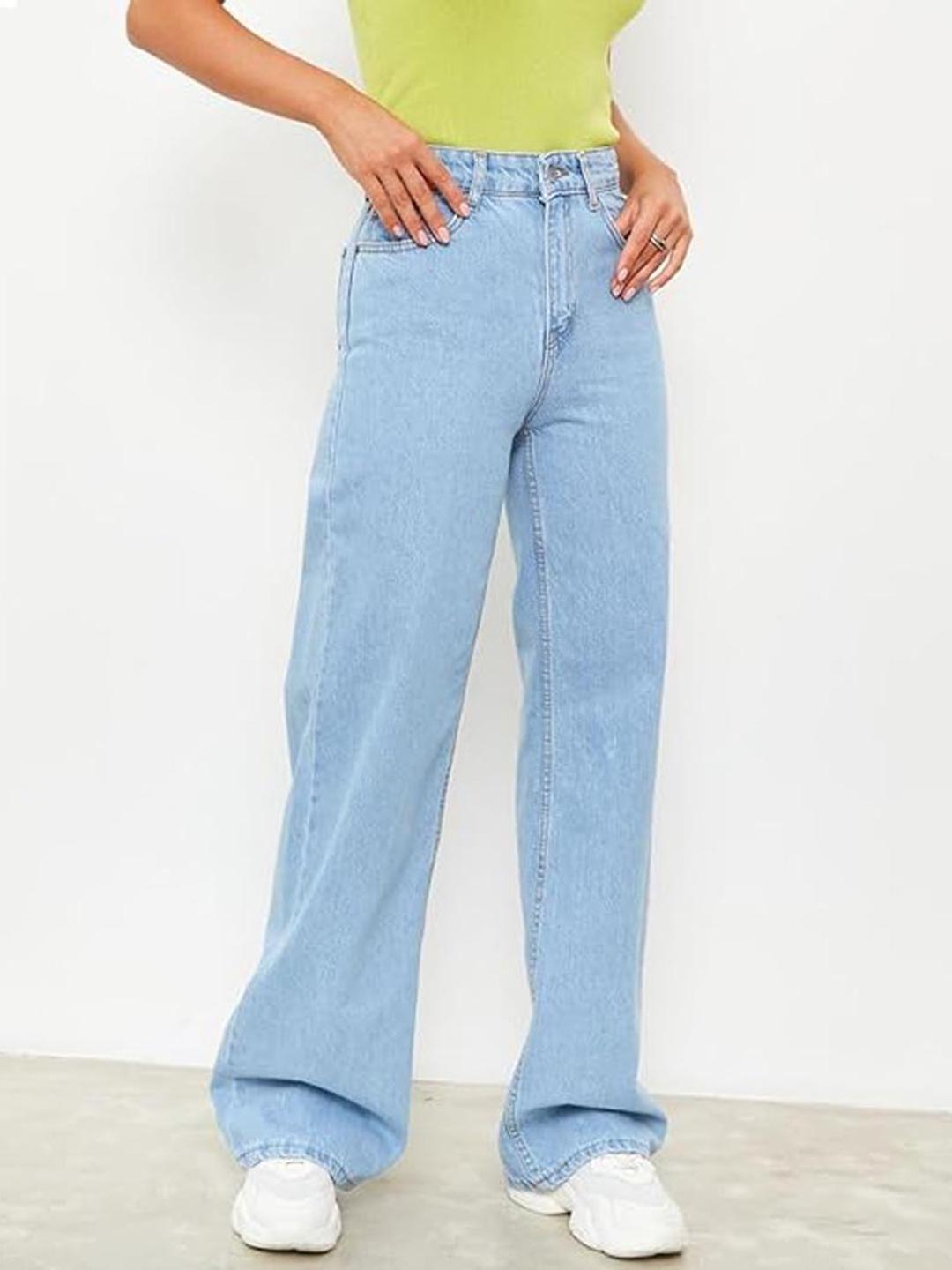 VBEAUTI Women Jean Straight Fit High-Rise Stretchable Jeans