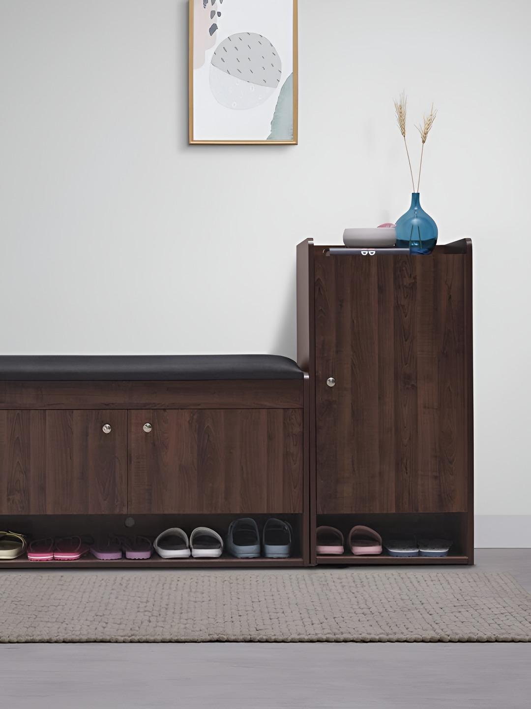 Sleepyhead Shoe Rack Buy Sleepyhead Brown Engineered Wood Shoe Rack - Shoe Rack for Unisex ...