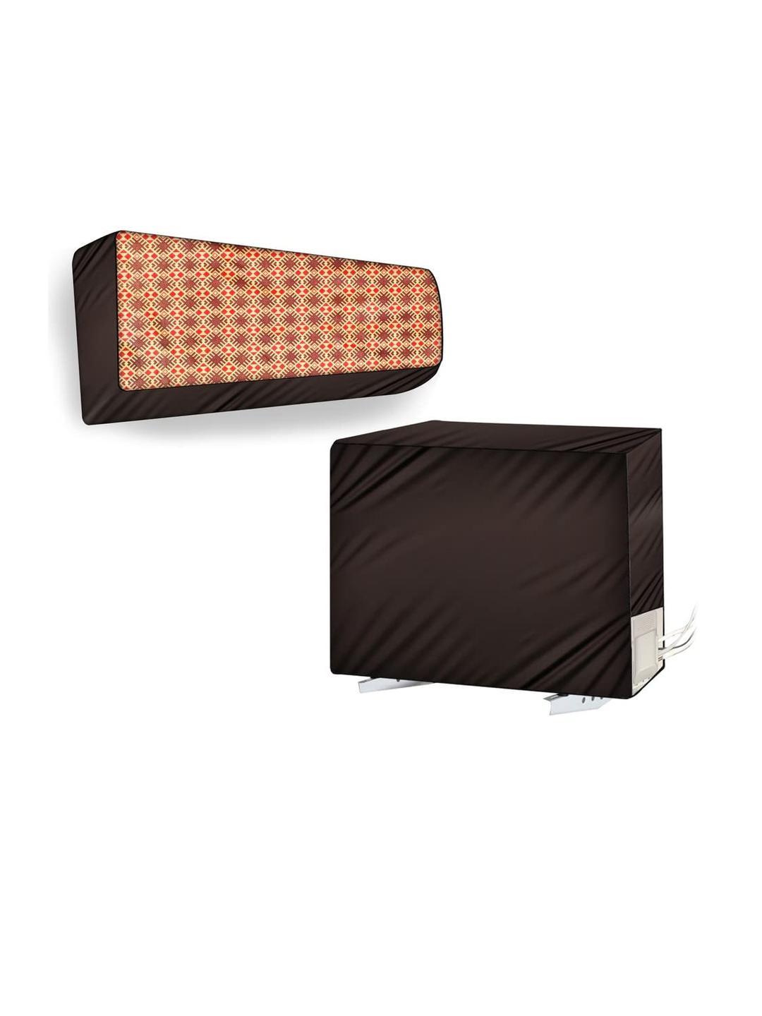 Buy Aura Split AC Cover Set Of Indoor And Outdoor Unit Used For 2 Ton Bluestar DLU Surfa -  - Home for Unisex