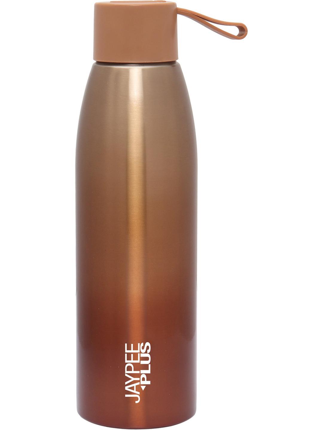 Buy Jaypee Plus Victor Brown Steel Hot & Cold Water Bottle 550ml ...