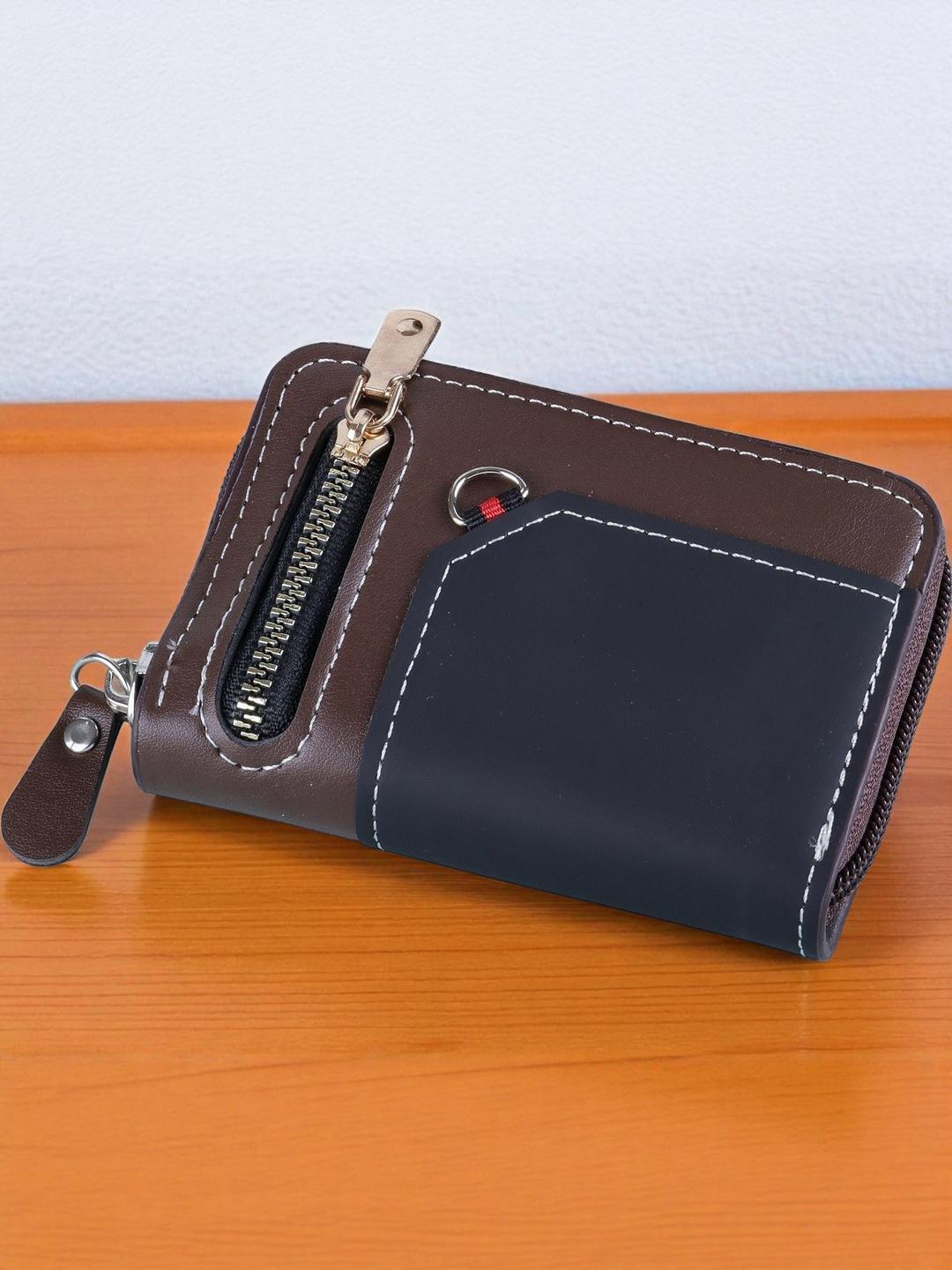 Buy SZN Unisex 9 Slot Leather Card Holder Wallet - - Accessories for Unisex