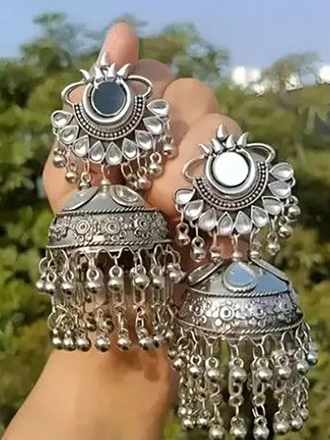 Myntra | 💥 Oxidised Drop Earrings @ ₹100