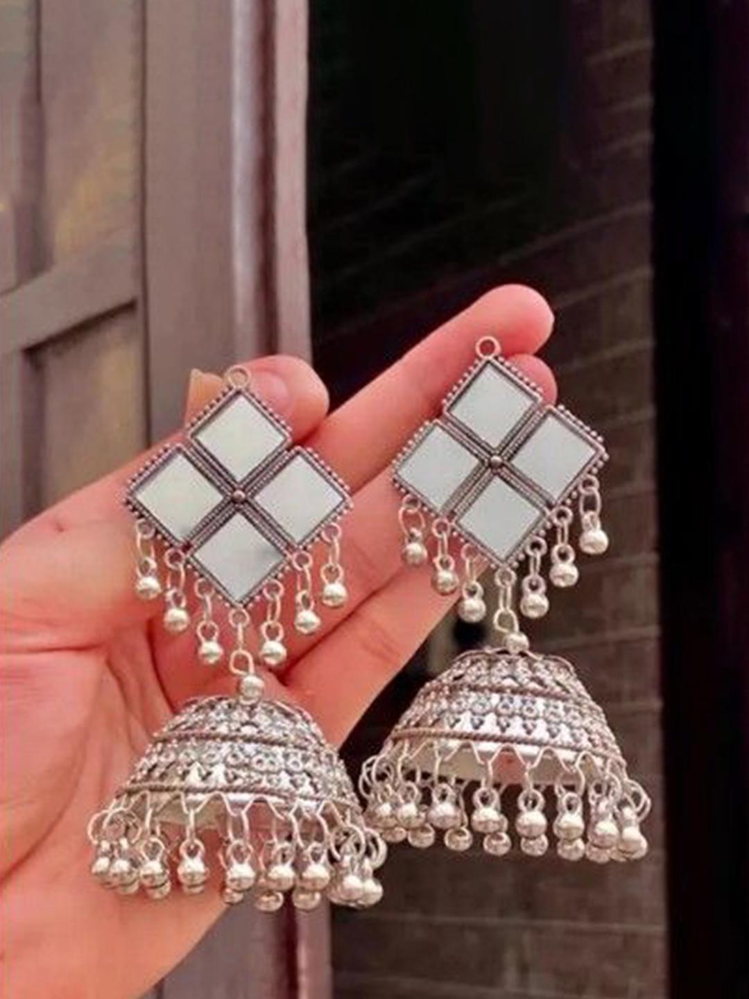 Myntra | 💥 Oxidised Drop Earrings @ ₹100