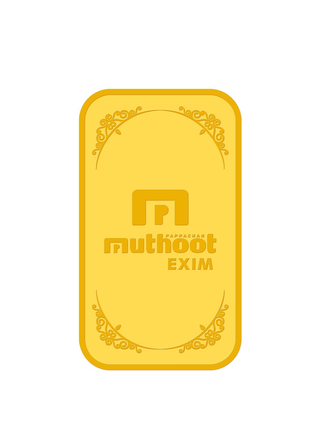Buy Muthoot Pappachan Unisex Yellow Gold Coin - - Accessories for Unisex