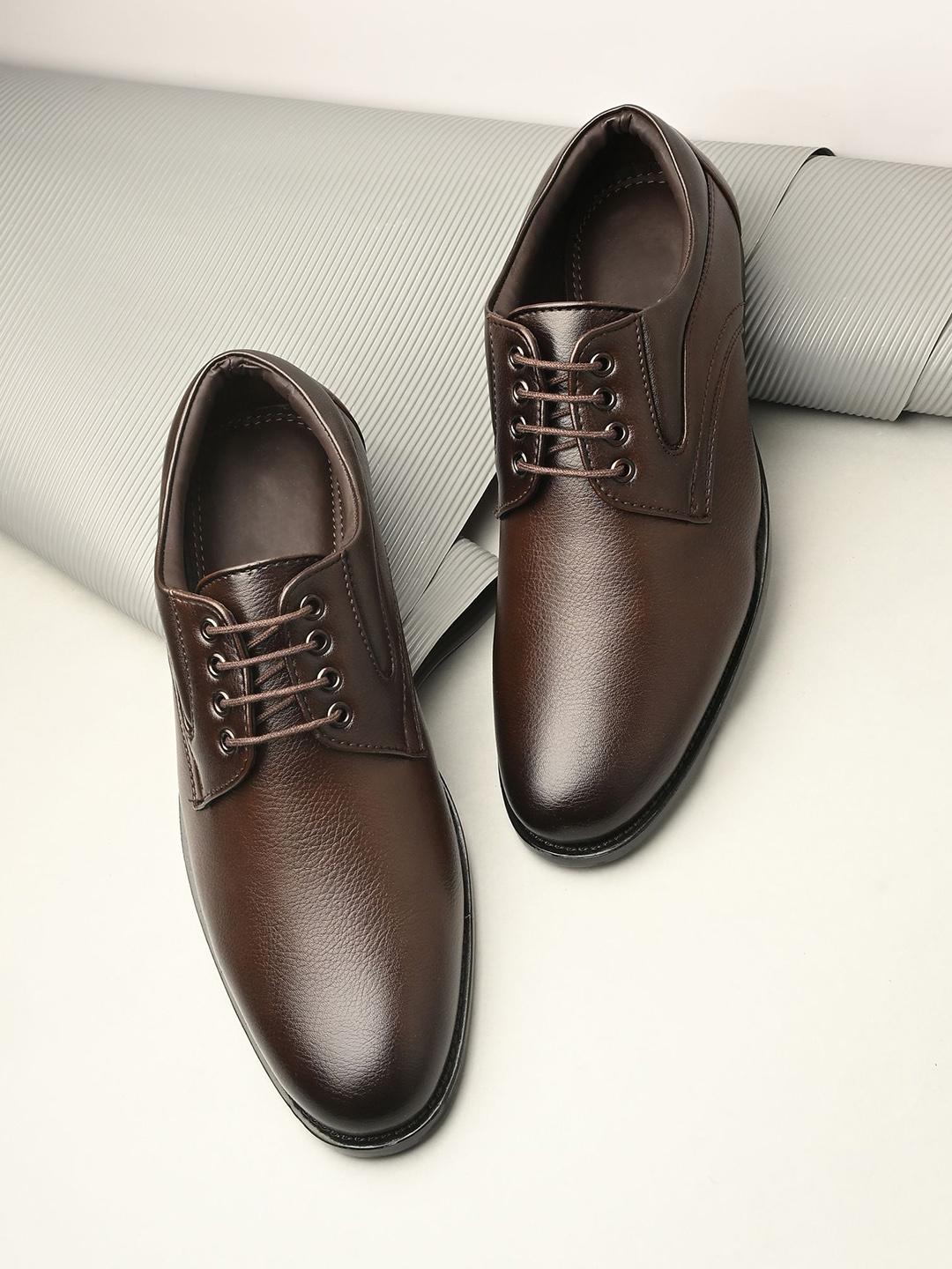 Buy Butello Men Round Toe Lace Ups Formal Derbys - Casual Shoes for Men ...