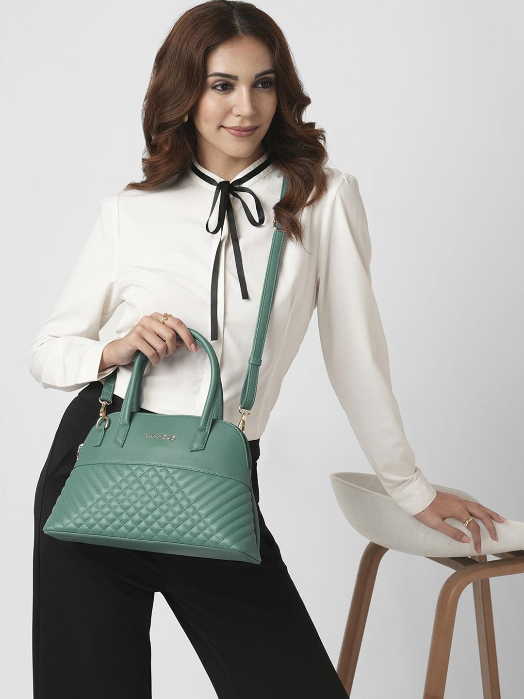 Buy DressBerry X CAPRESE Quilted Synthetic Leather Medium Structured Handheld Bag - - Accessories for Women