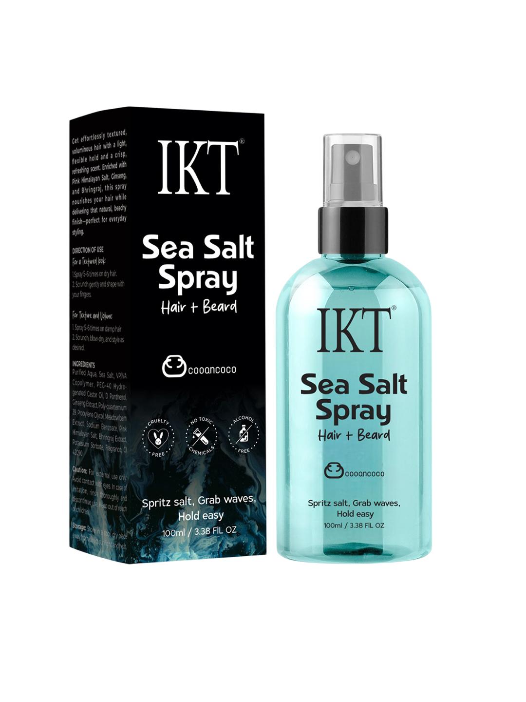 Buy IKT  Sea Salt Spray For Hair & Beard   100 Ml -  - Personal Care for Unisex