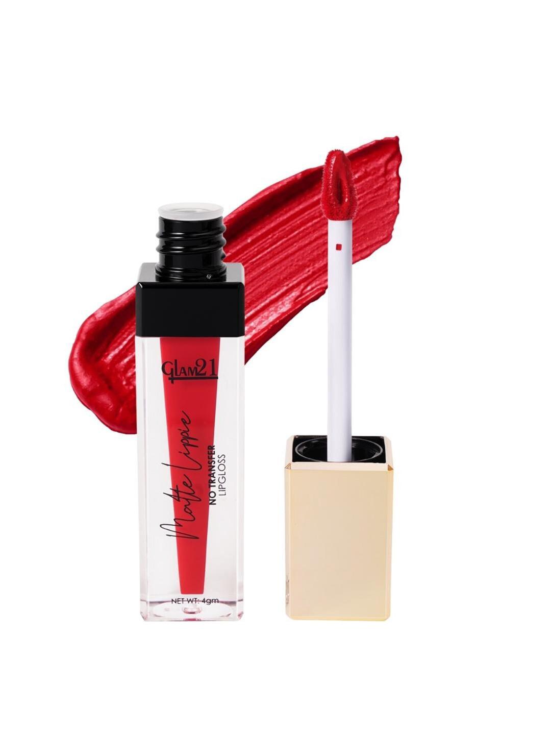 Buy GLAM21 Matte Lippie No Transfer Lip Gloss 4 G My Red 02 - - Personal Care for Women