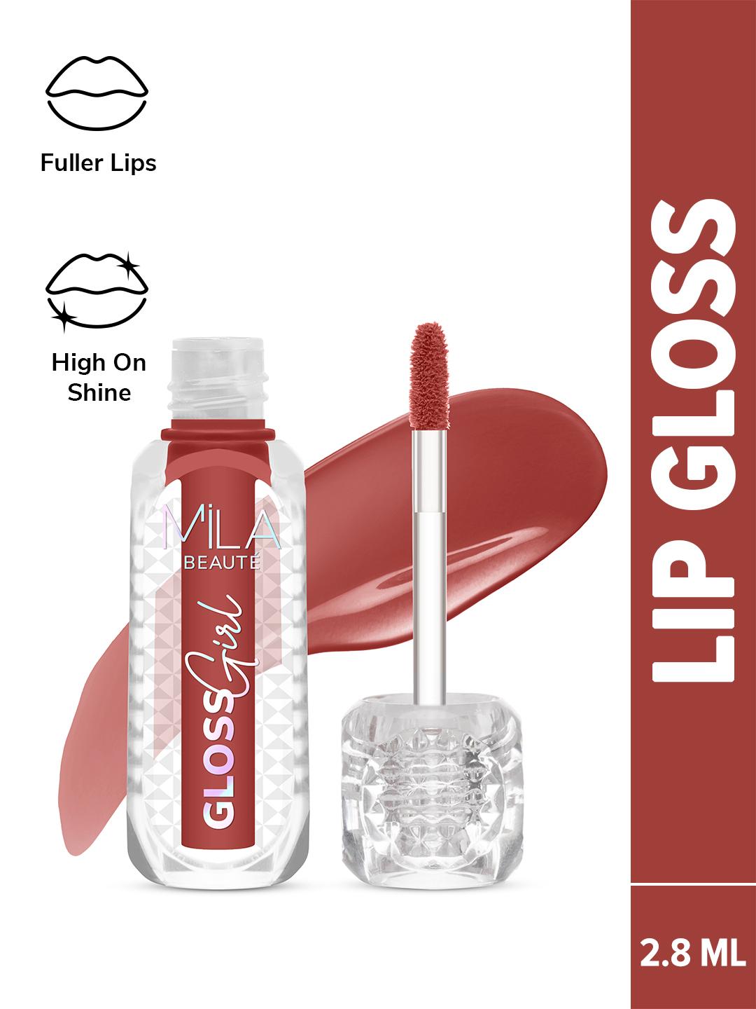 MILA BEAUTE Gloss Girl Hydration Lip Gloss With Hyaluronic Acid 2.8 Ml My Choice 05