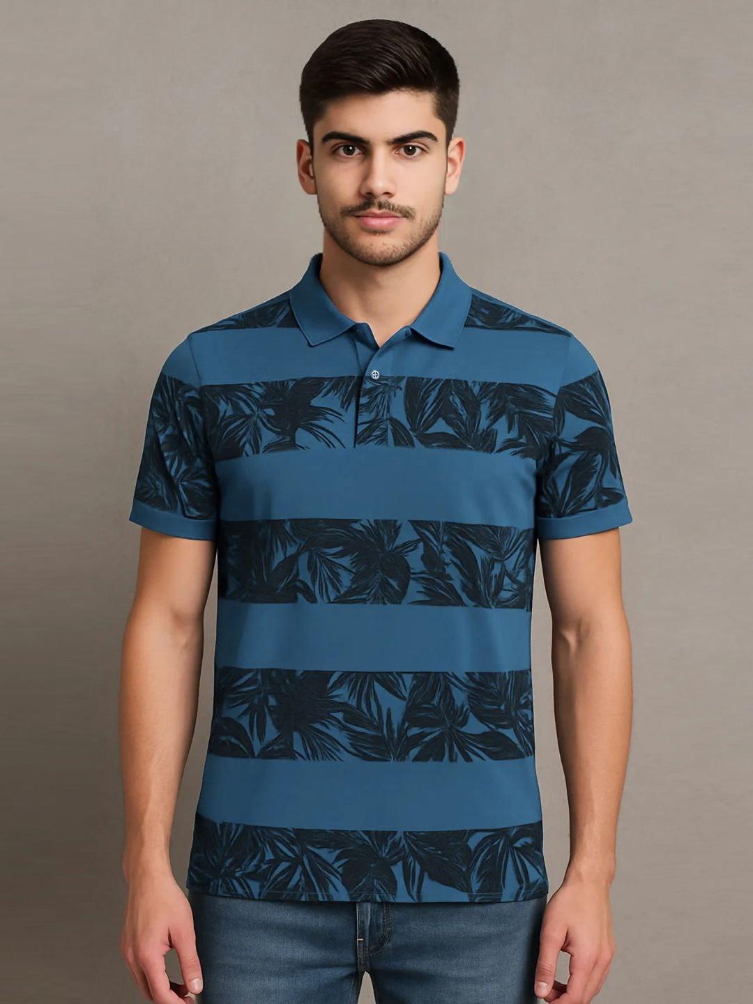 Buy SZN Men Graphic Printed Polo Collar T Shirt - Tshirts for Men ...