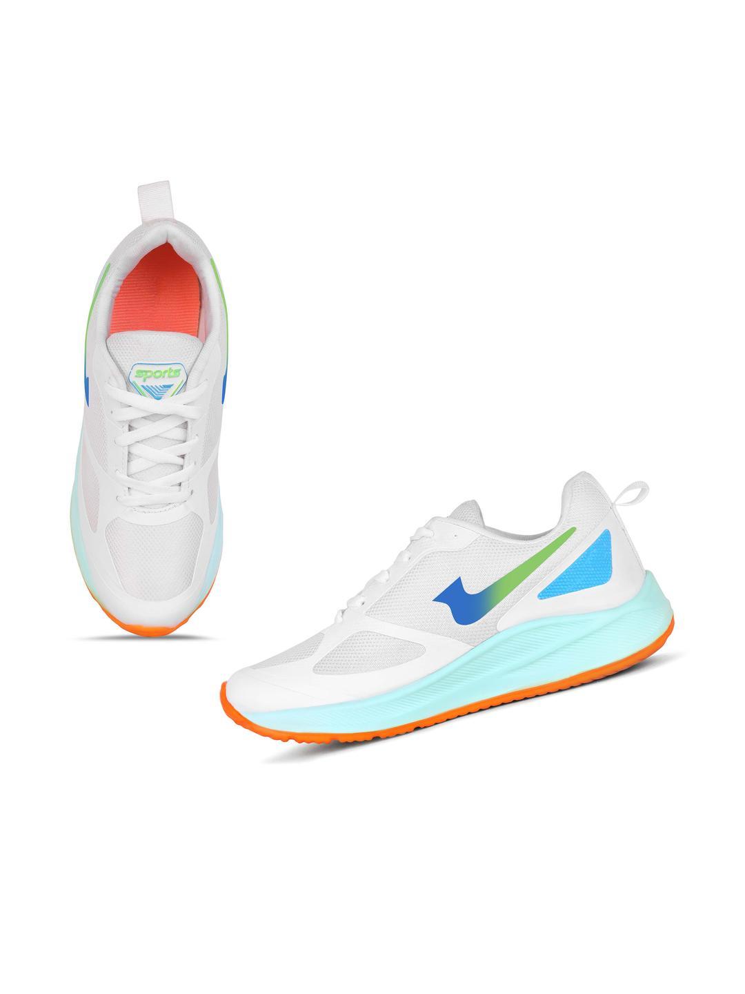 PENNEN Men White Sports Shoes - Image 1