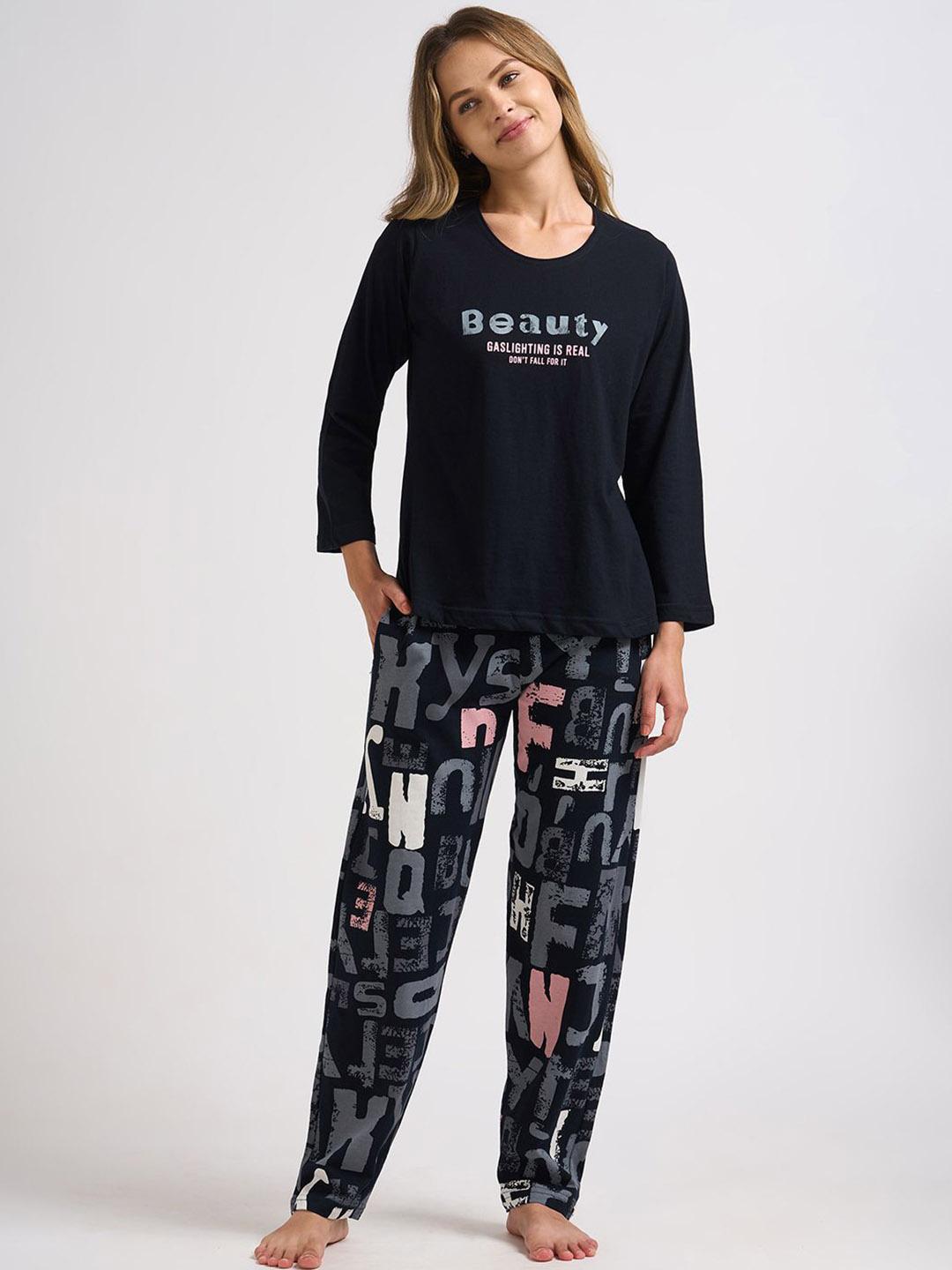 Dreamy Blush Night Suit main image 1