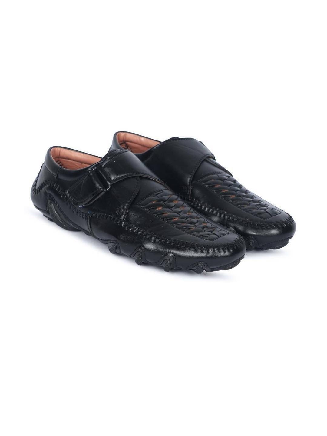 Men's Black Synthetic Casual Shoes with Airmix Sole