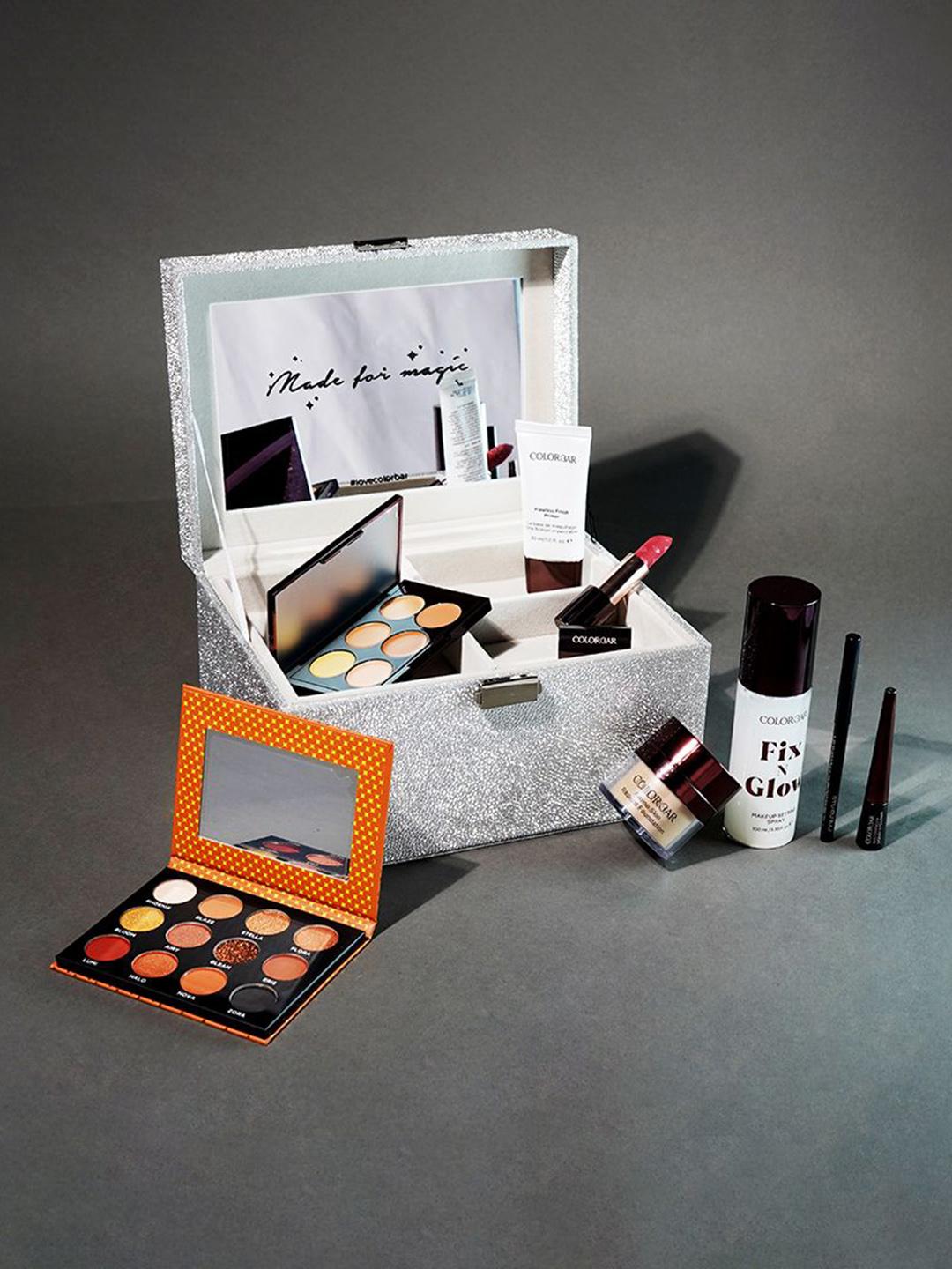 Buy Colorbar Set Of 9 Shine N Shimmer Complete Makeup Gift - Makeup ...