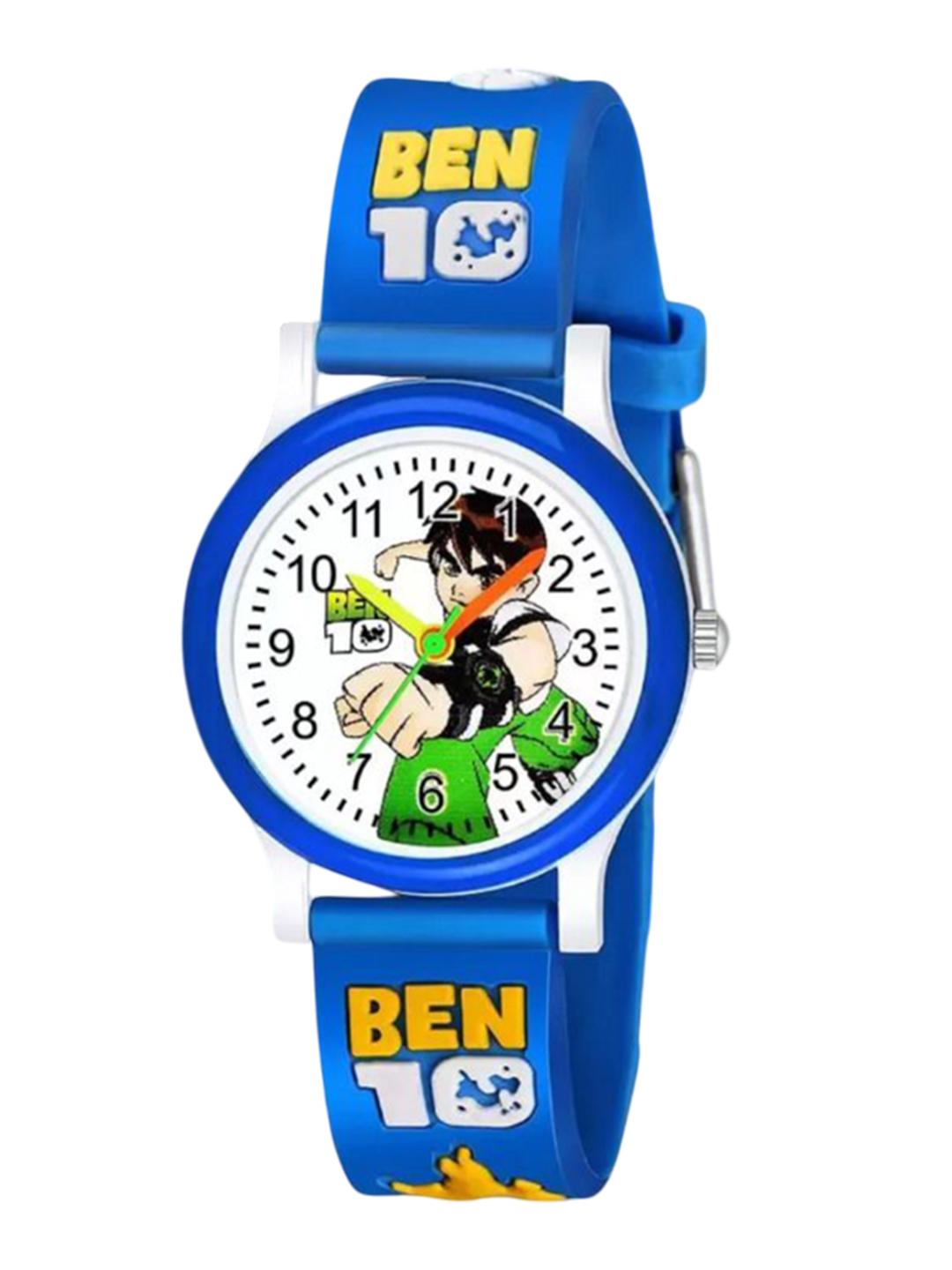 Buy SELLORIA Boys Printed Dial & Straps Analogue Watch Blue_Bntn - - Accessories for Boys