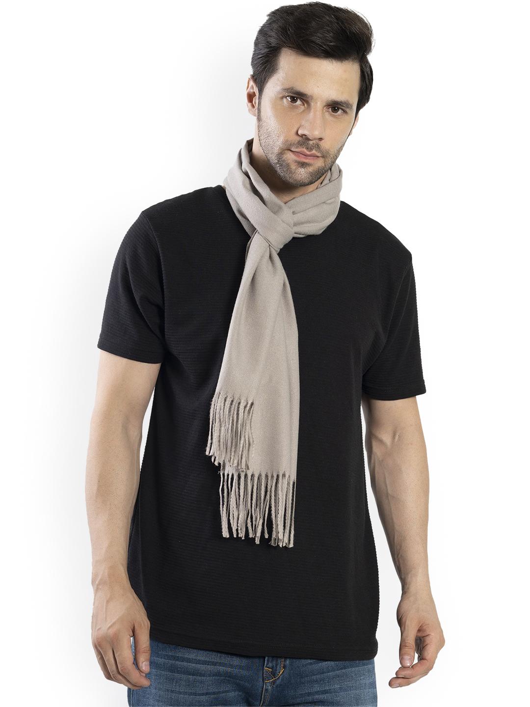 Manra Buy Manra Men Acrylic Mufflers With Fringed Border - Mufflers for Men ...