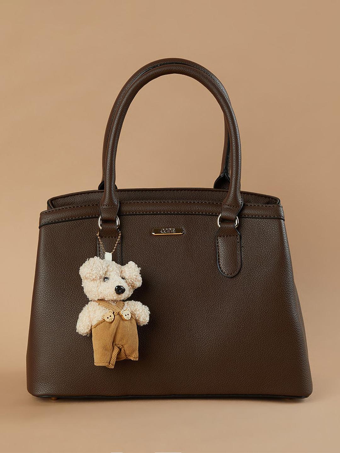 Buy CODE By Lifestyle Structured Handheld Bag With Tasselled - Handbags ...