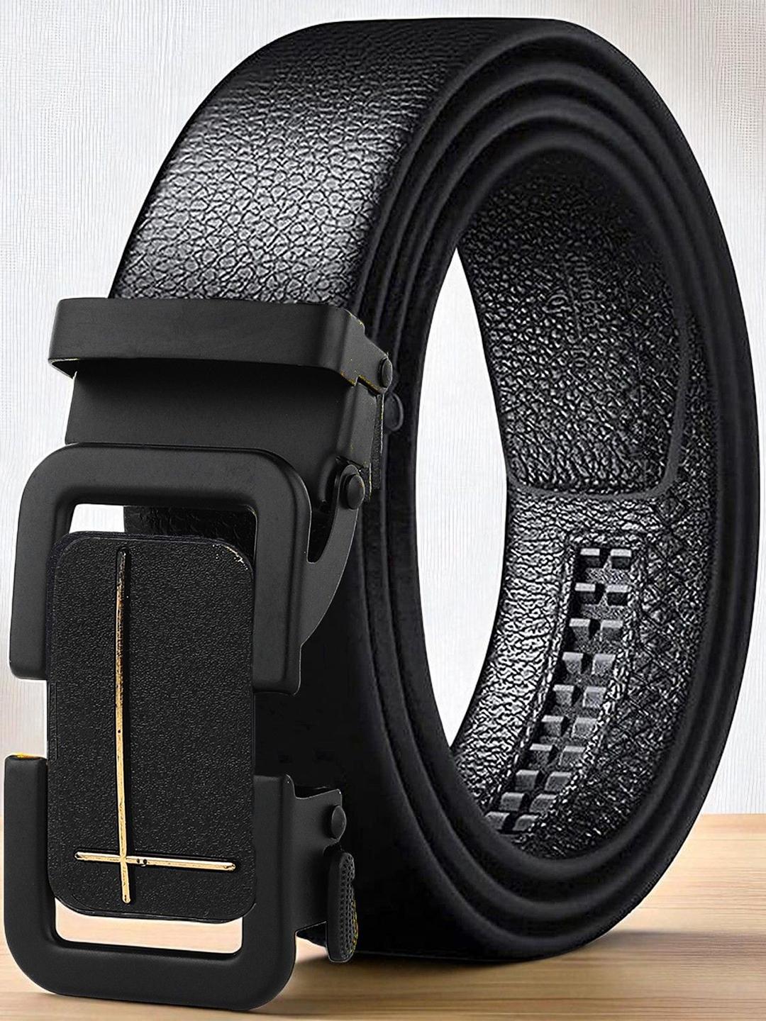 Buy Provogue Men Textured Slider Buckle Belt - - Accessories for Men