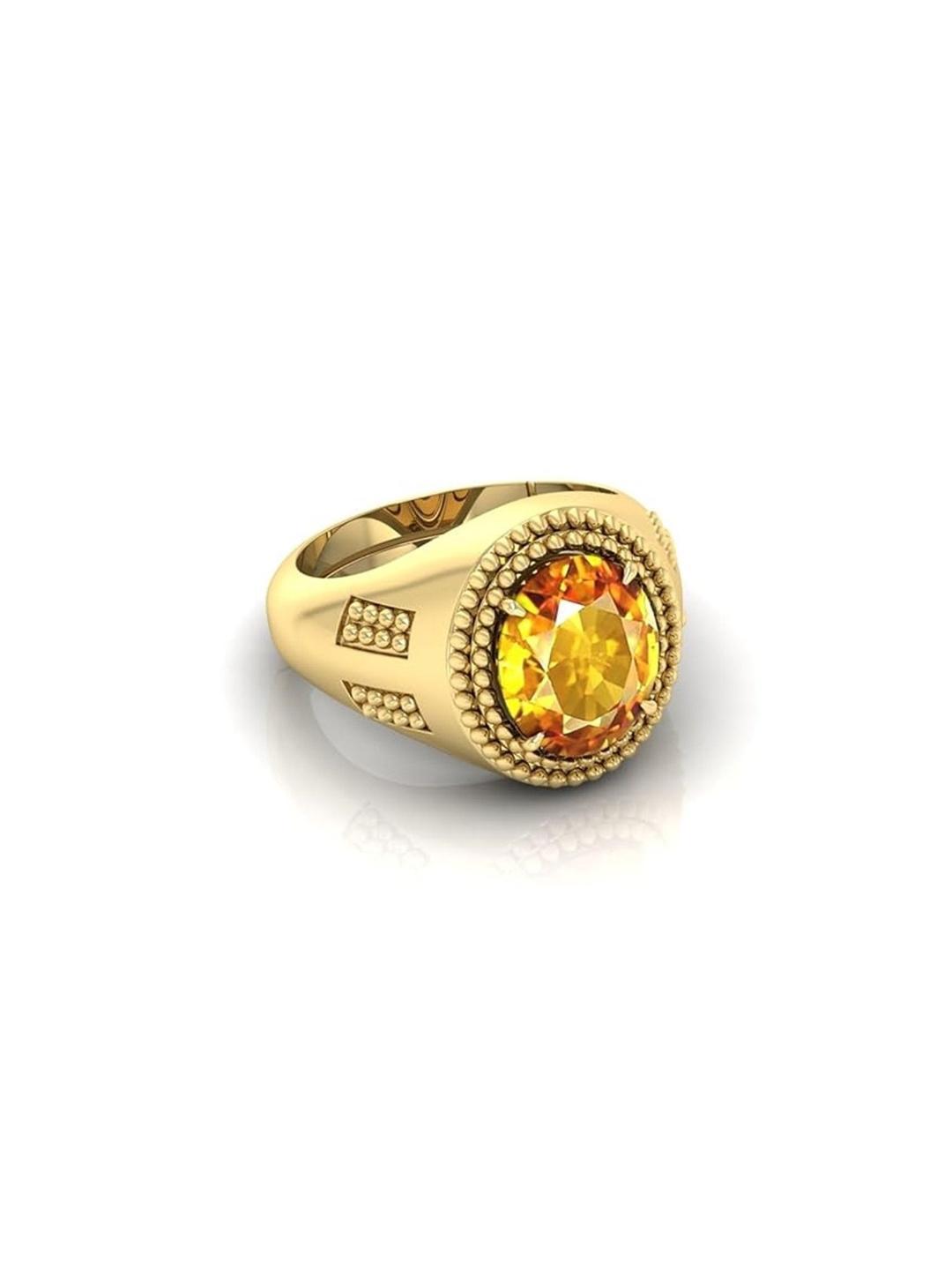 Complex Ring Buy GenZcomplex Gold Plated Sapphire Studded Finger Ring - Ring for ...