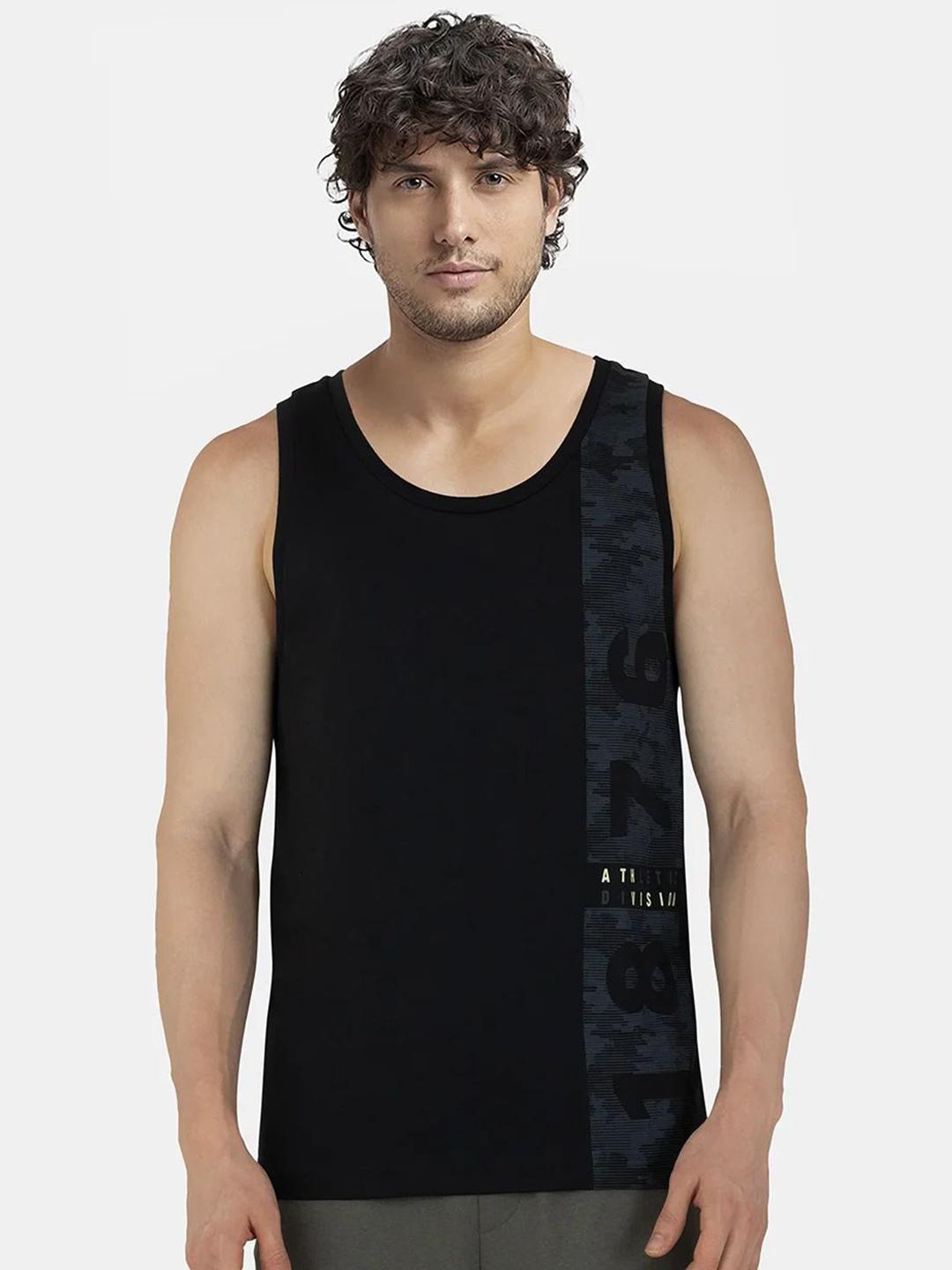 Buy Jockey Super Combed Cotton Rich Graphic Printed Tank Top 9928 - - Apparel for Men