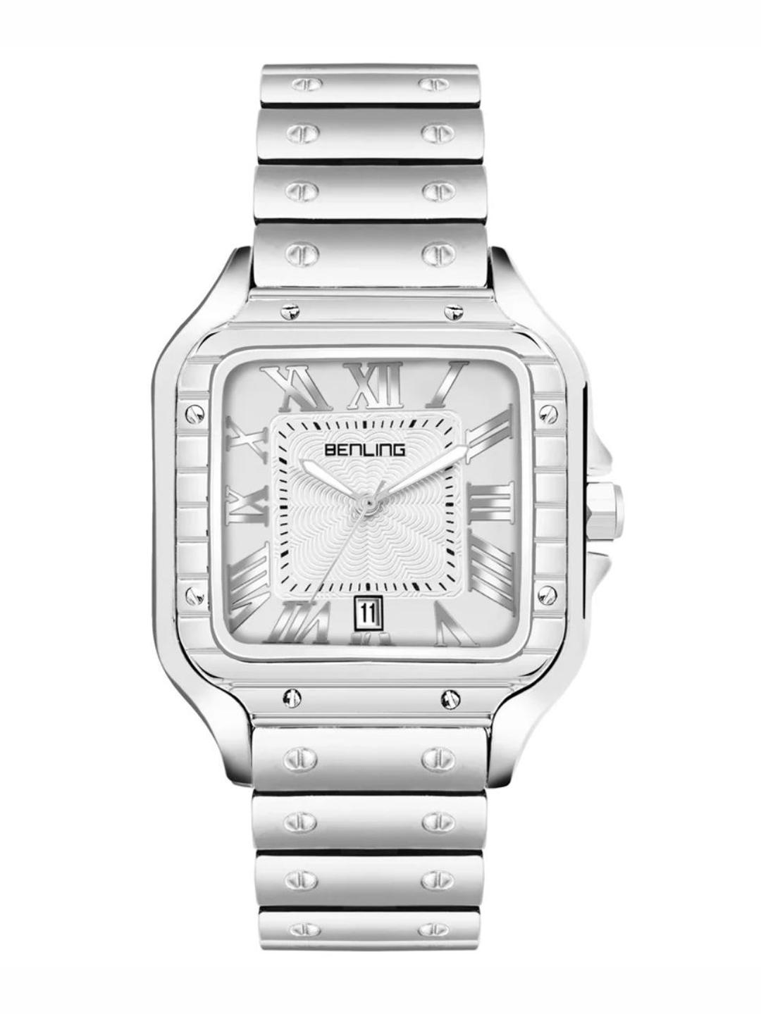 Buy BENLING Men Bracelet Style Analogue Watch BENL 0012 SLVR - Watches ...