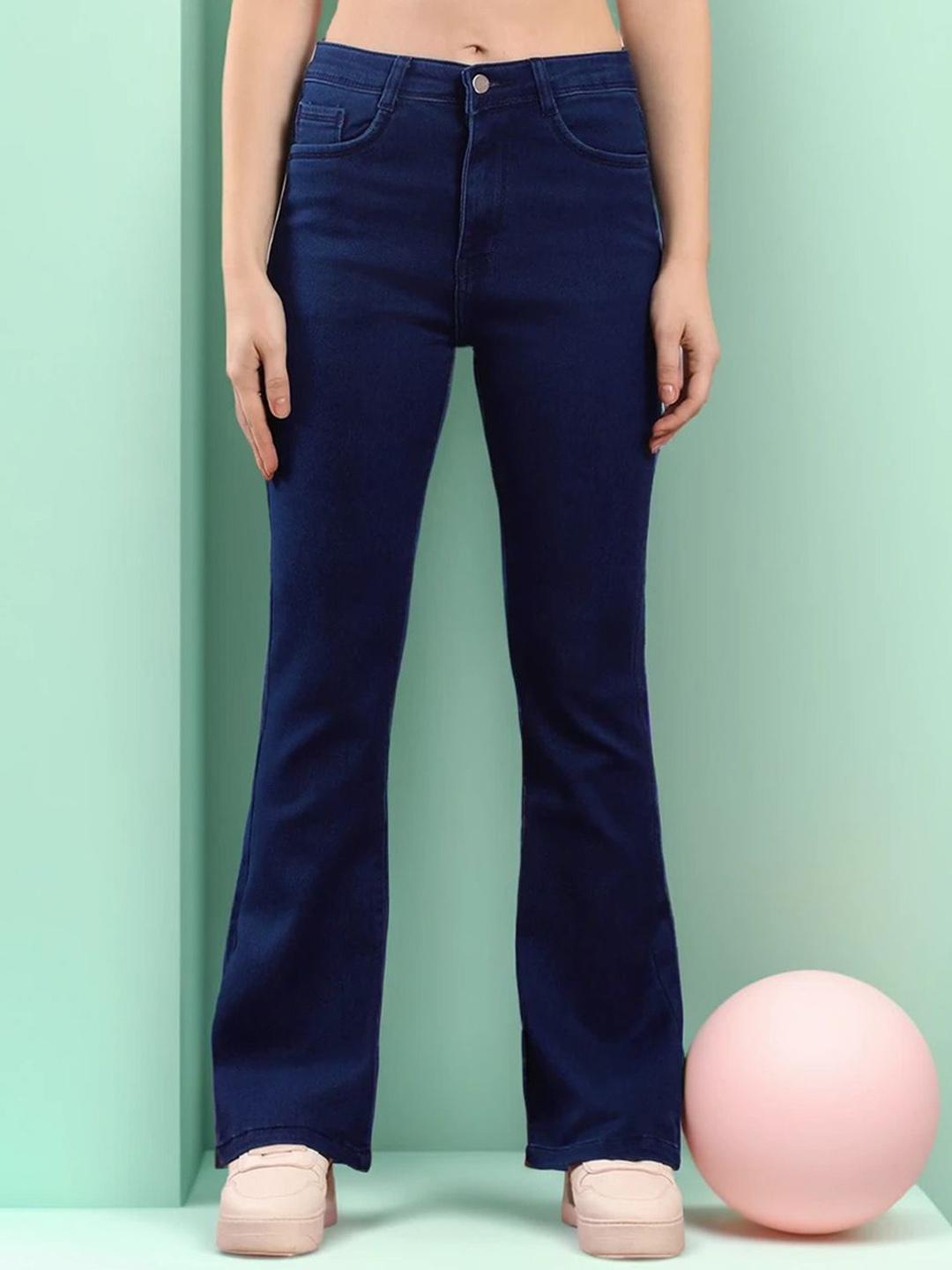 DressBerry Women Vegas Bootcut High-Rise Stretchable Denim Jeans