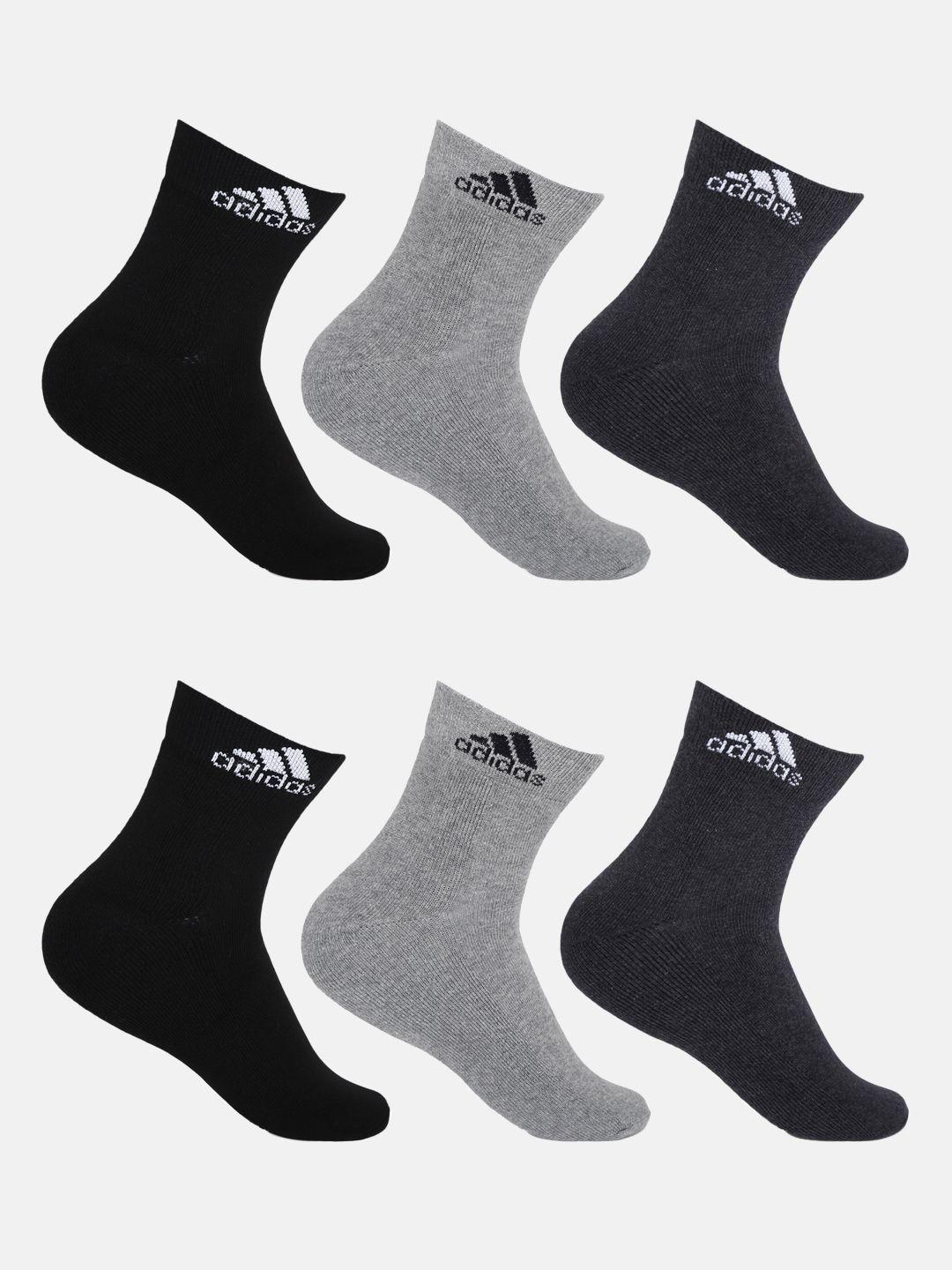 Buy ADIDAS Men Pack Of 6 Ankle Length Socks -  - Accessories for Men