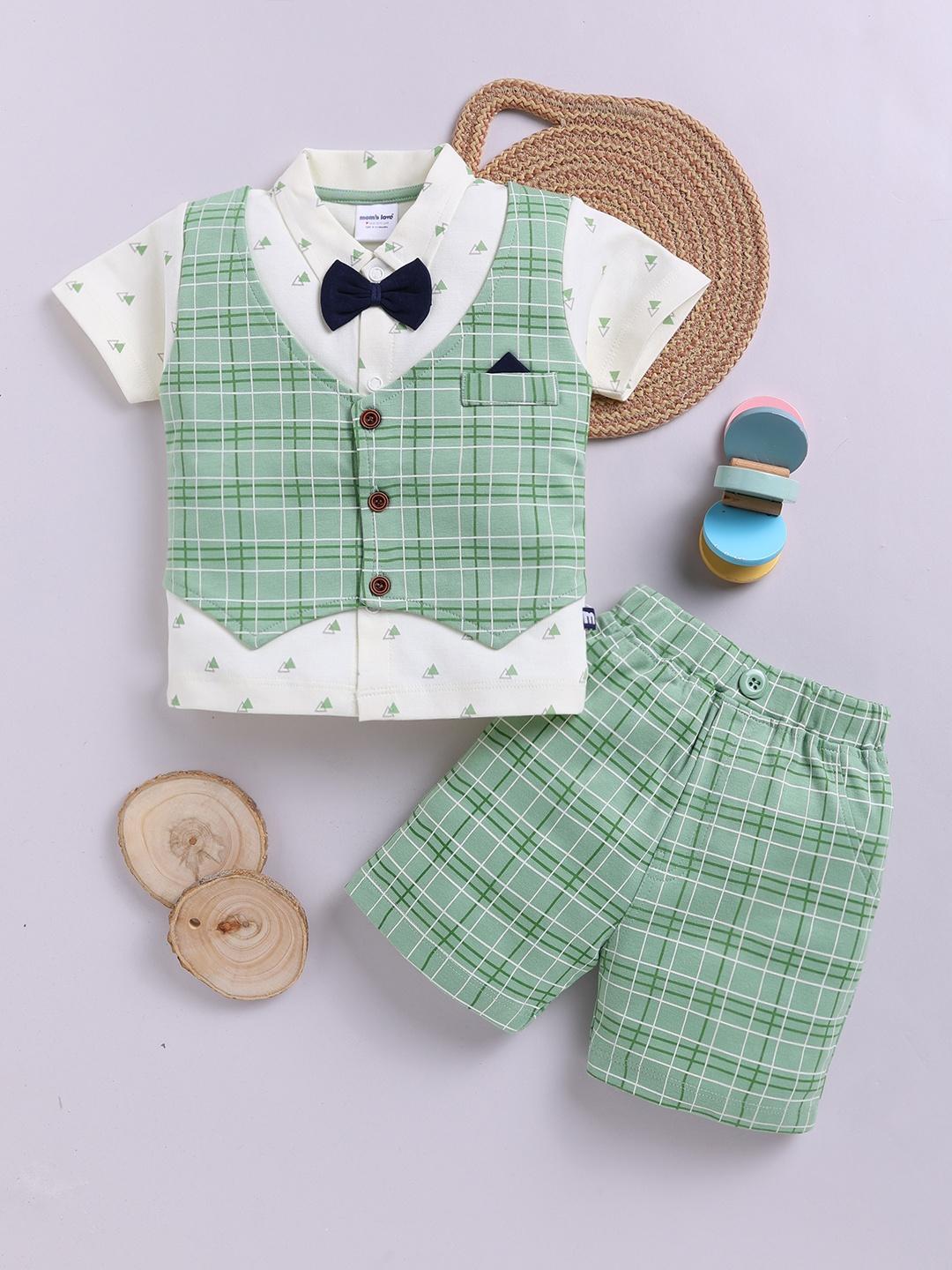 Wish Karo Cotton Clothing Set for Baby Boys hfs601sg