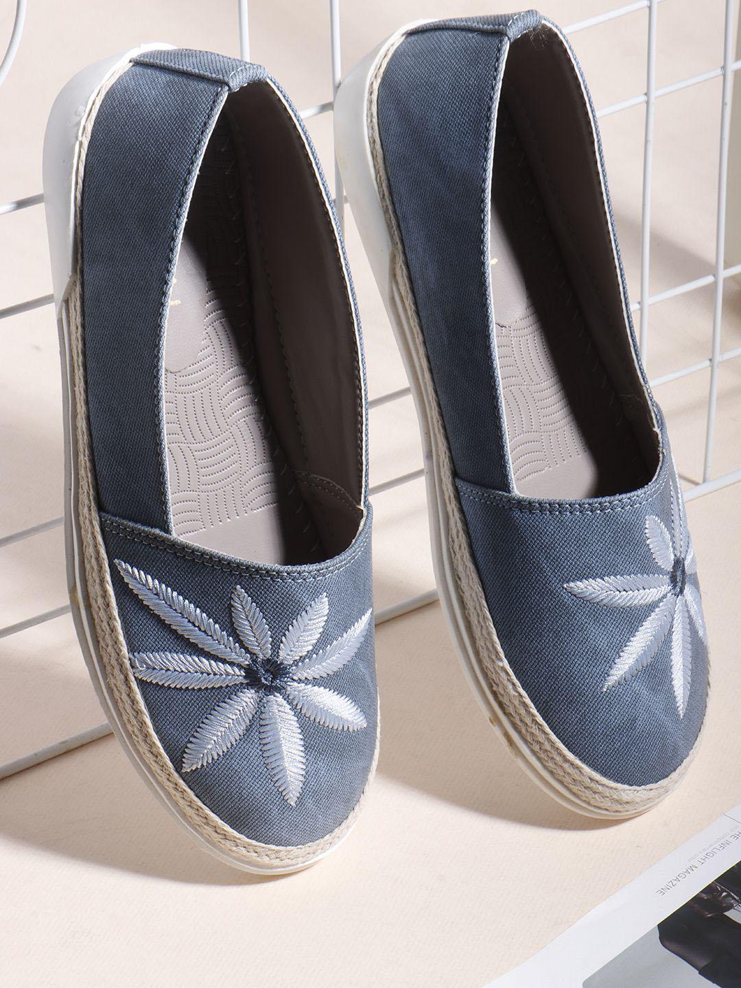 Buy Denill Embroidered Ballerinas - - Footwear for Women