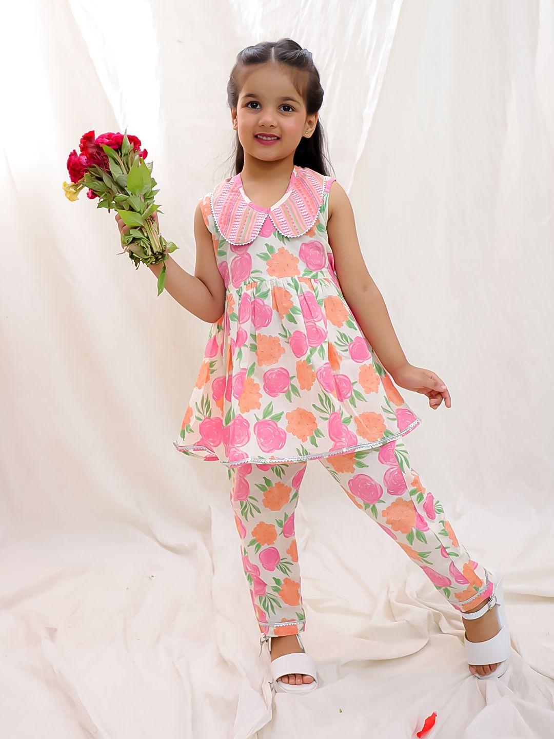 Buy BownBee Girls Printed Top With Trousers - - Apparel for Girls