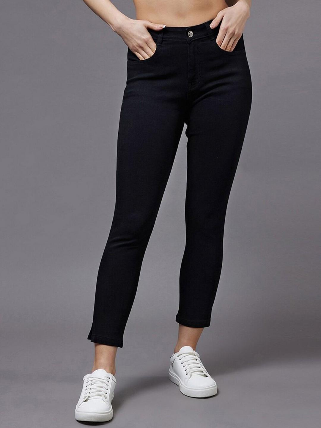 POMPOUS Women Slim Fit High-Rise Stretchable Jeans