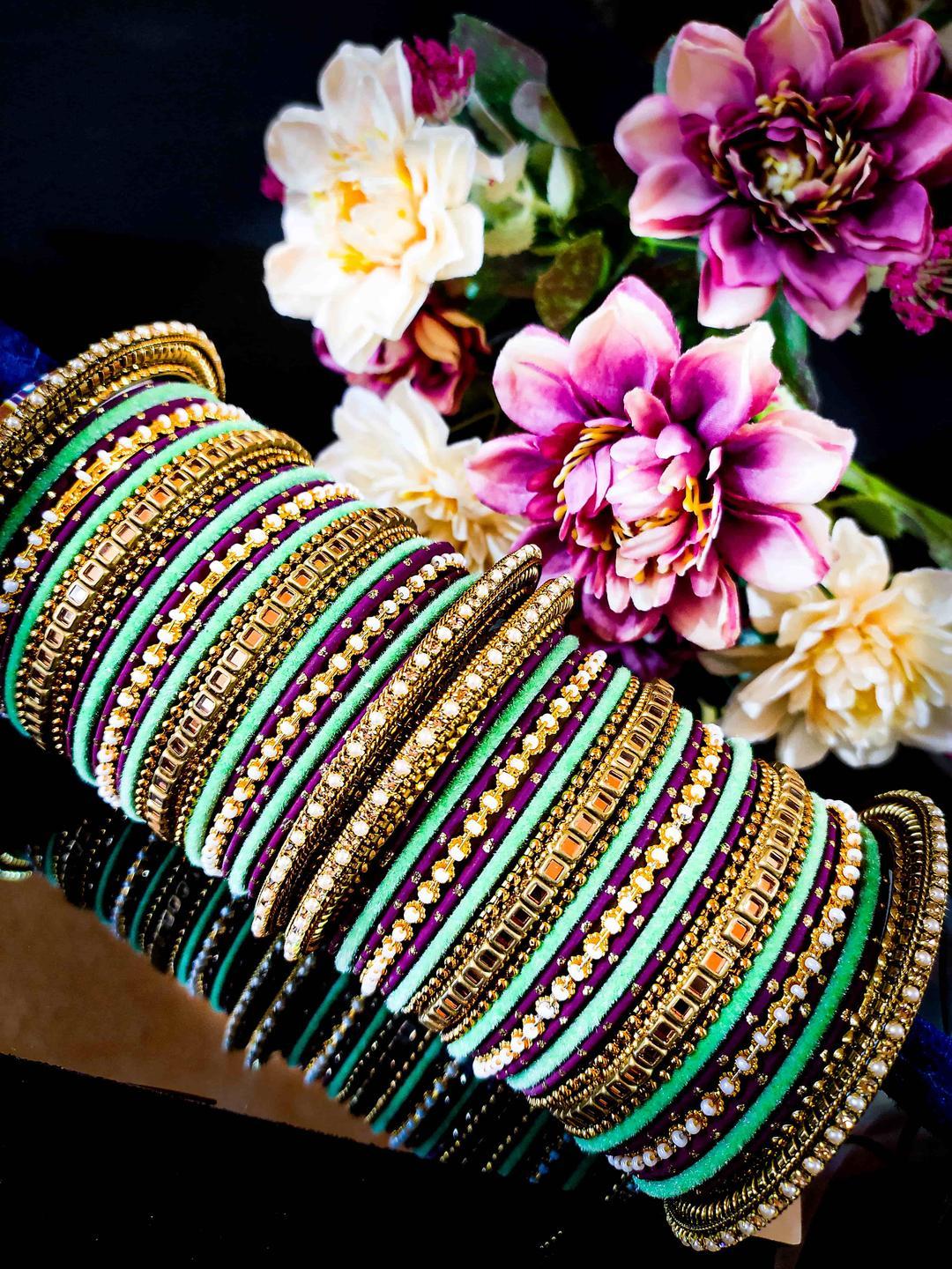 Buy Amika Women Green Bangle -  - Accessories for Women