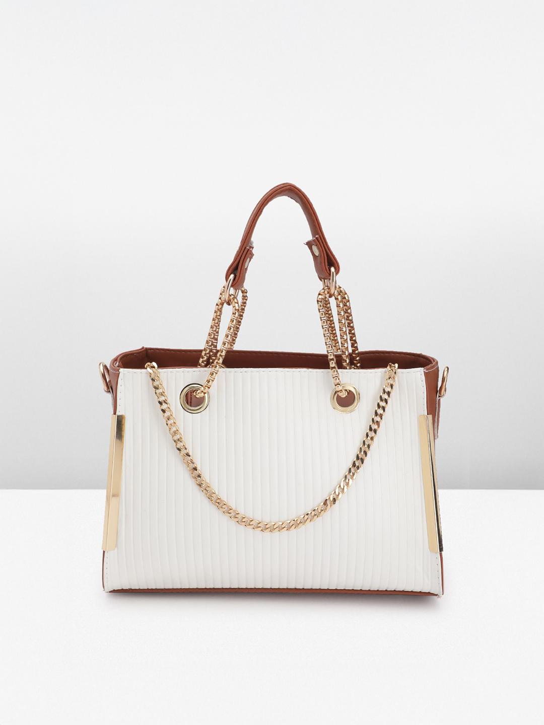 Buy FABBHUE Striped Swagger Handheld Bag - - Accessories for Women