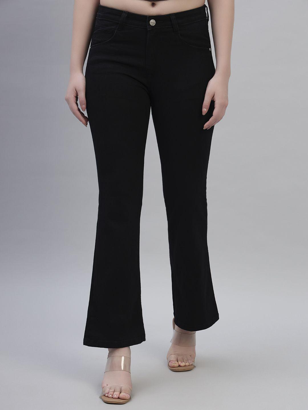 Cantabil Women Comfort Regular Fit High-Rise Stretchable Jeans