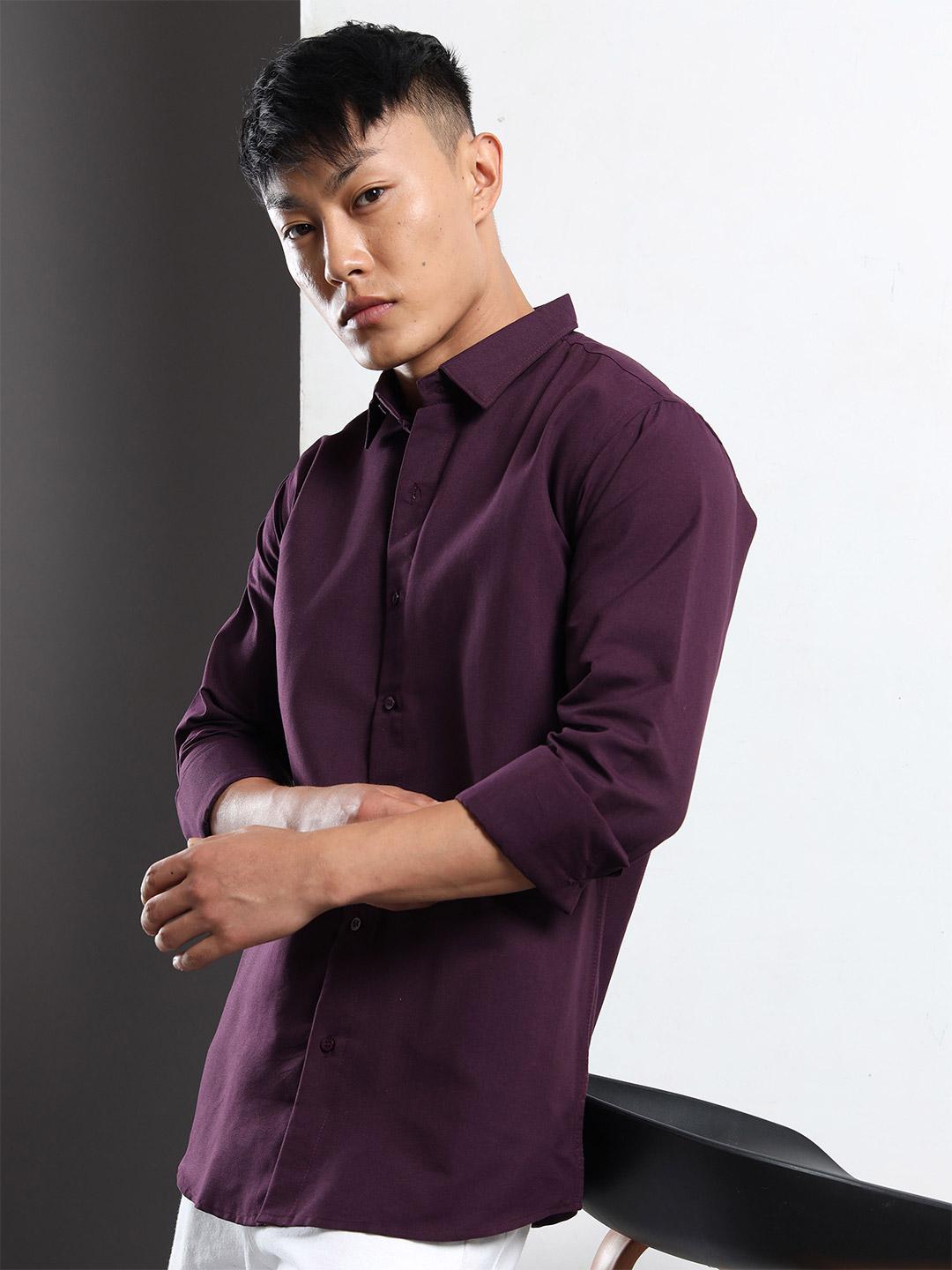 THE BEETEL HOUSE Men Slim Fit Casual Shirt