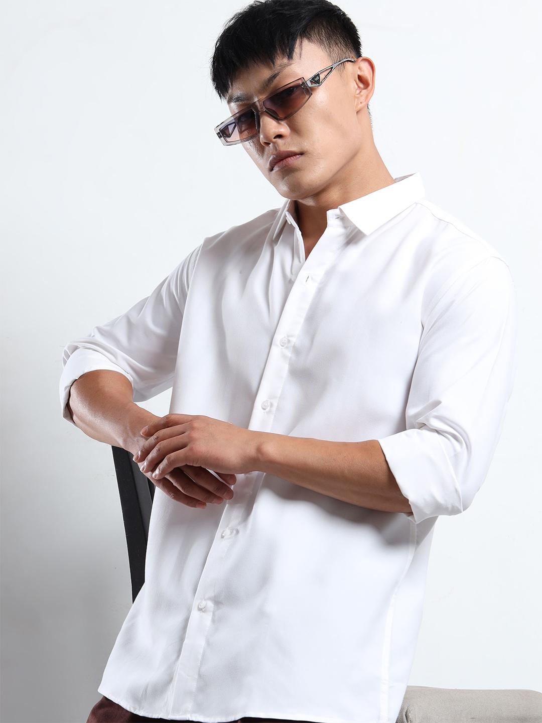 THE BEETEL HOUSE Men Slim Fit Casual Shirt