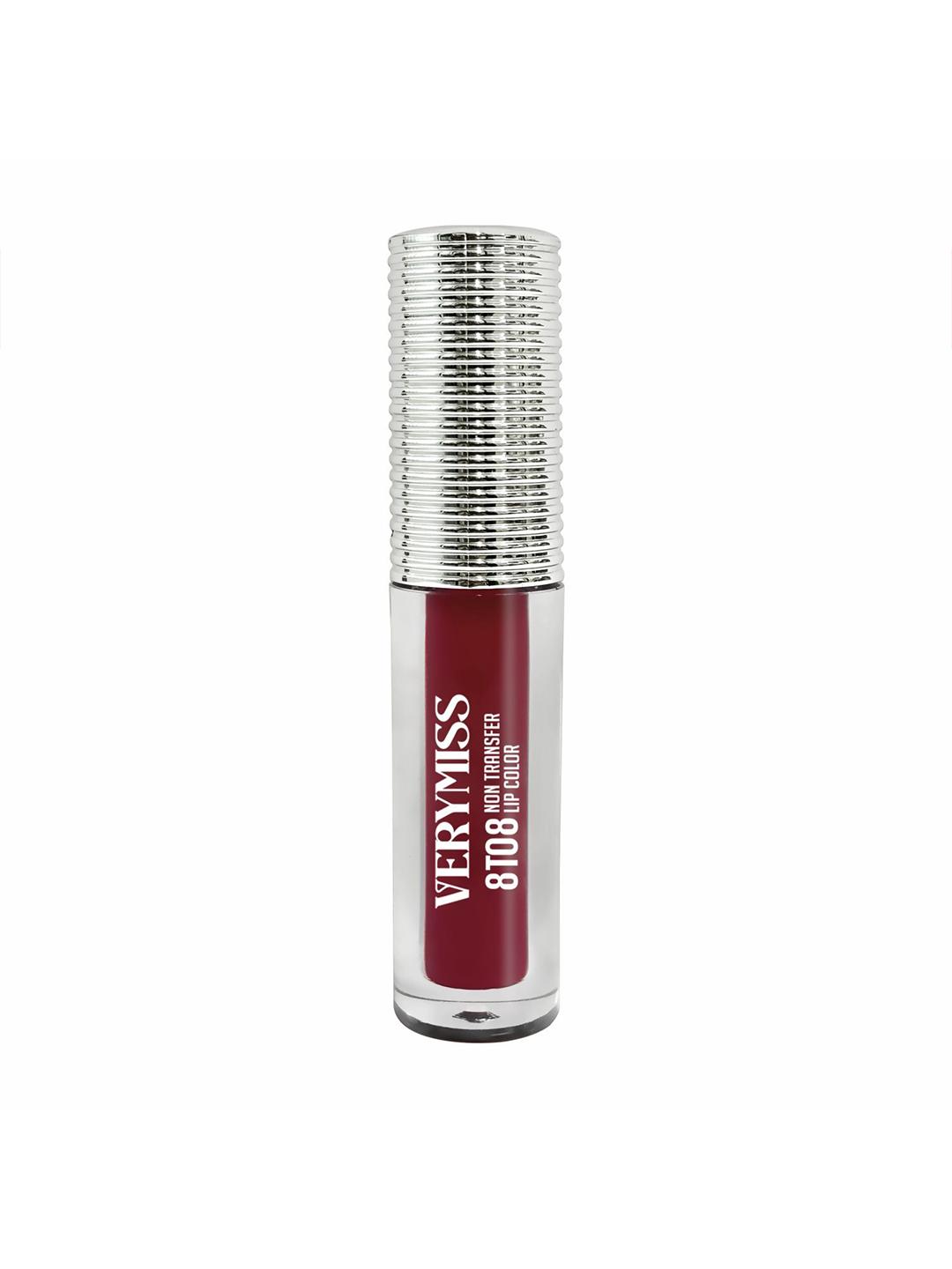 Buy VERYMISS 8 To 8 Non Transfer Lip Color With Vitamin E   1.6 Ml   Garnet Maroon 418 -  - Personal Care for Women