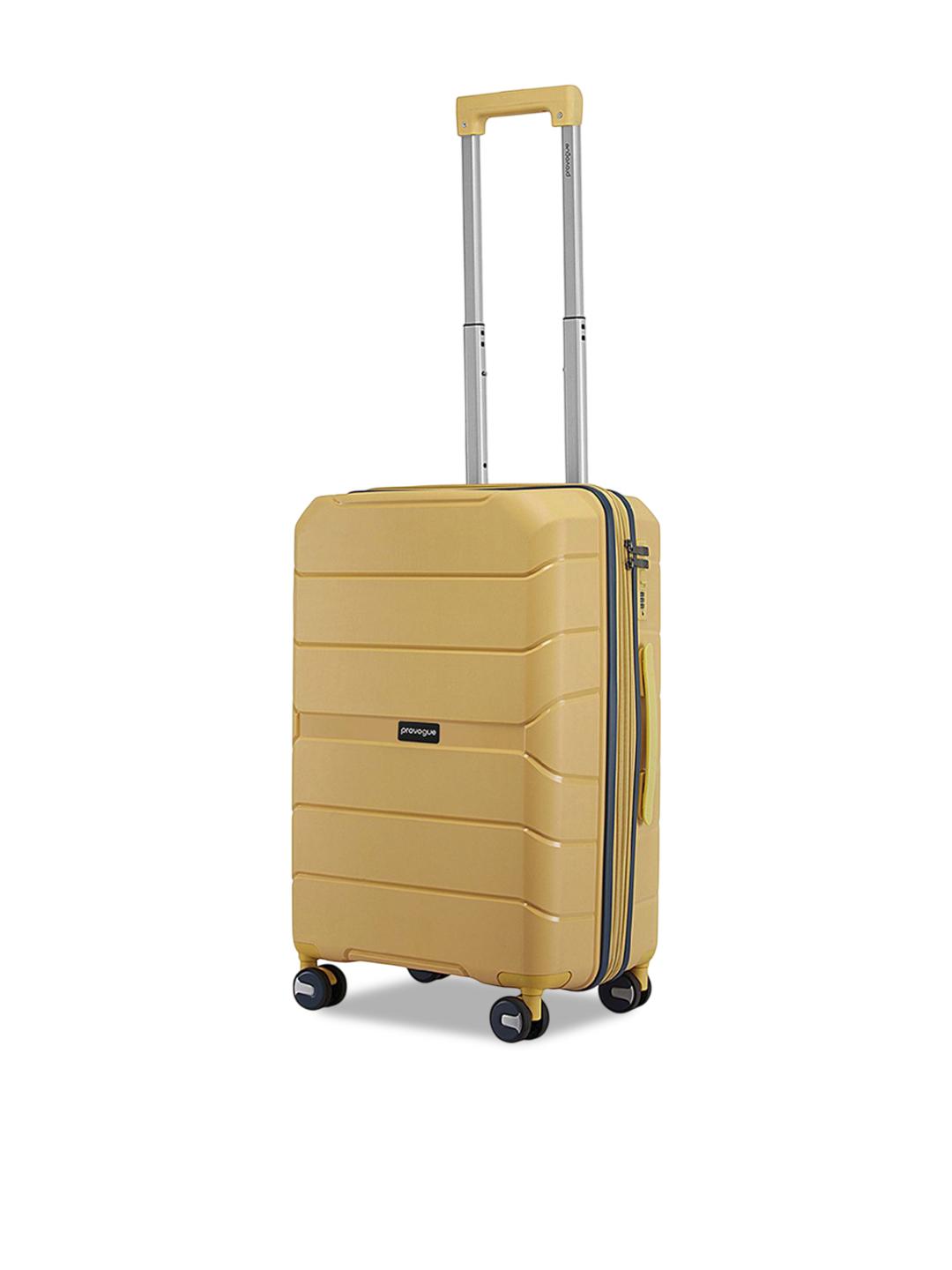 Buy Provogue Cascade Solid 360 Degree Rotation 8 Wheel Cabin Trolley Bag  55 L -  - Accessories for Unisex
