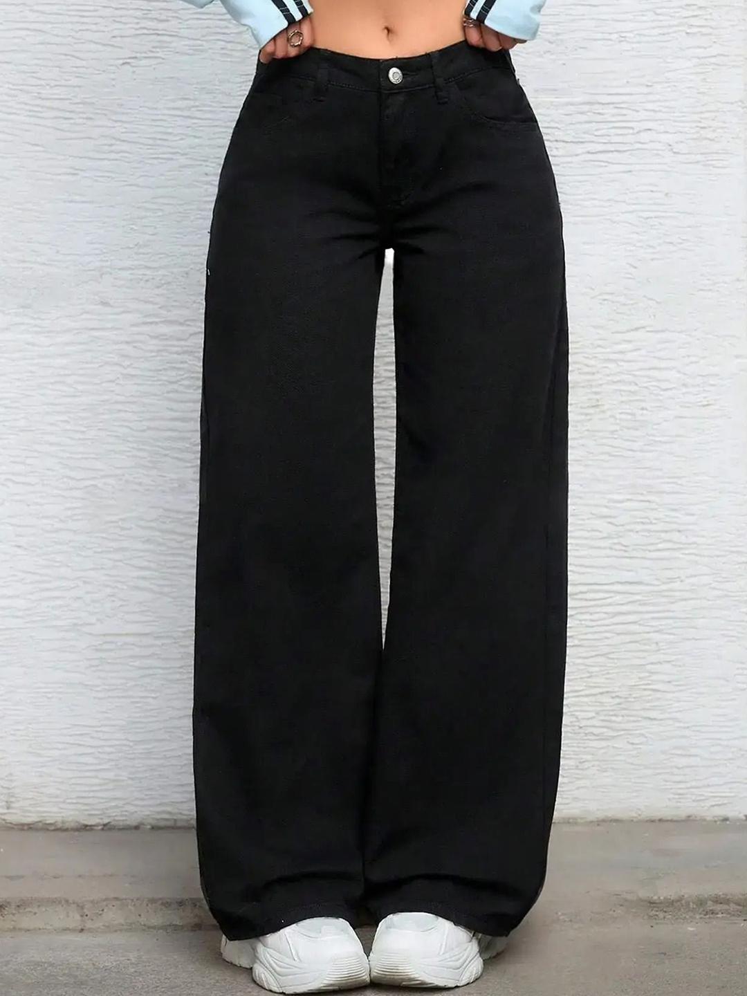 dolsia Women Flared High-Rise Stretchable Jeans