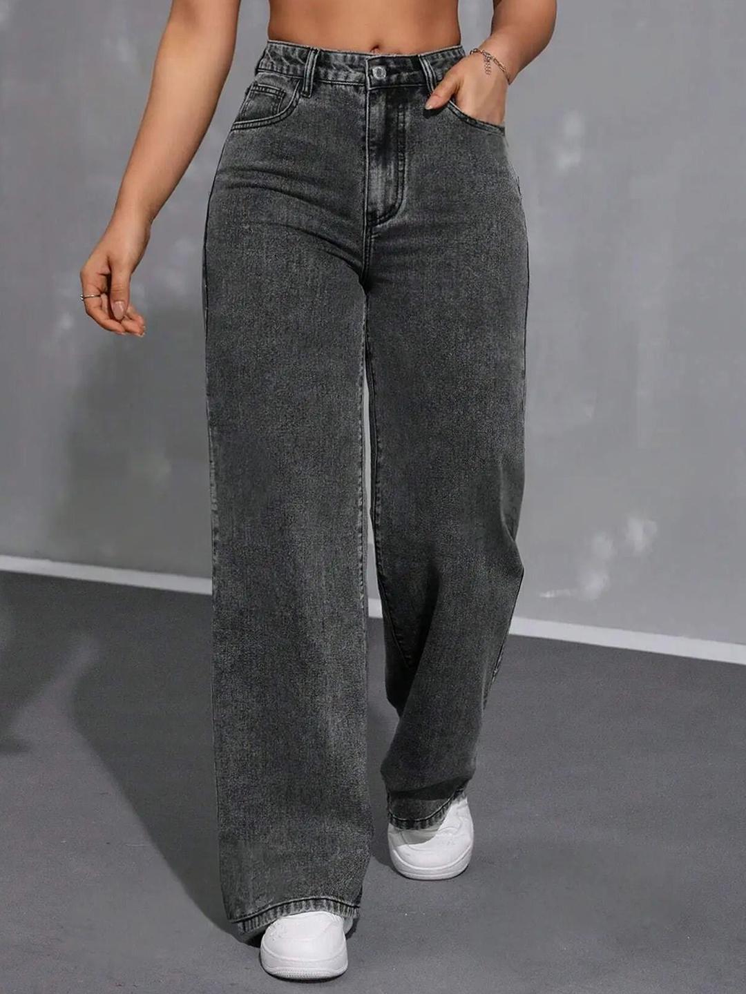dolsia Women Flared High-Rise Stretchable Jeans
