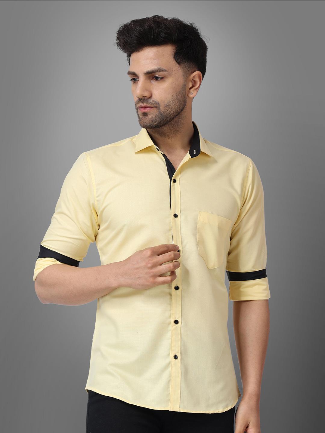 Buy Metronaut Men Semi Sheer Formal Shirt - Shirts for Men 33206313 ...
