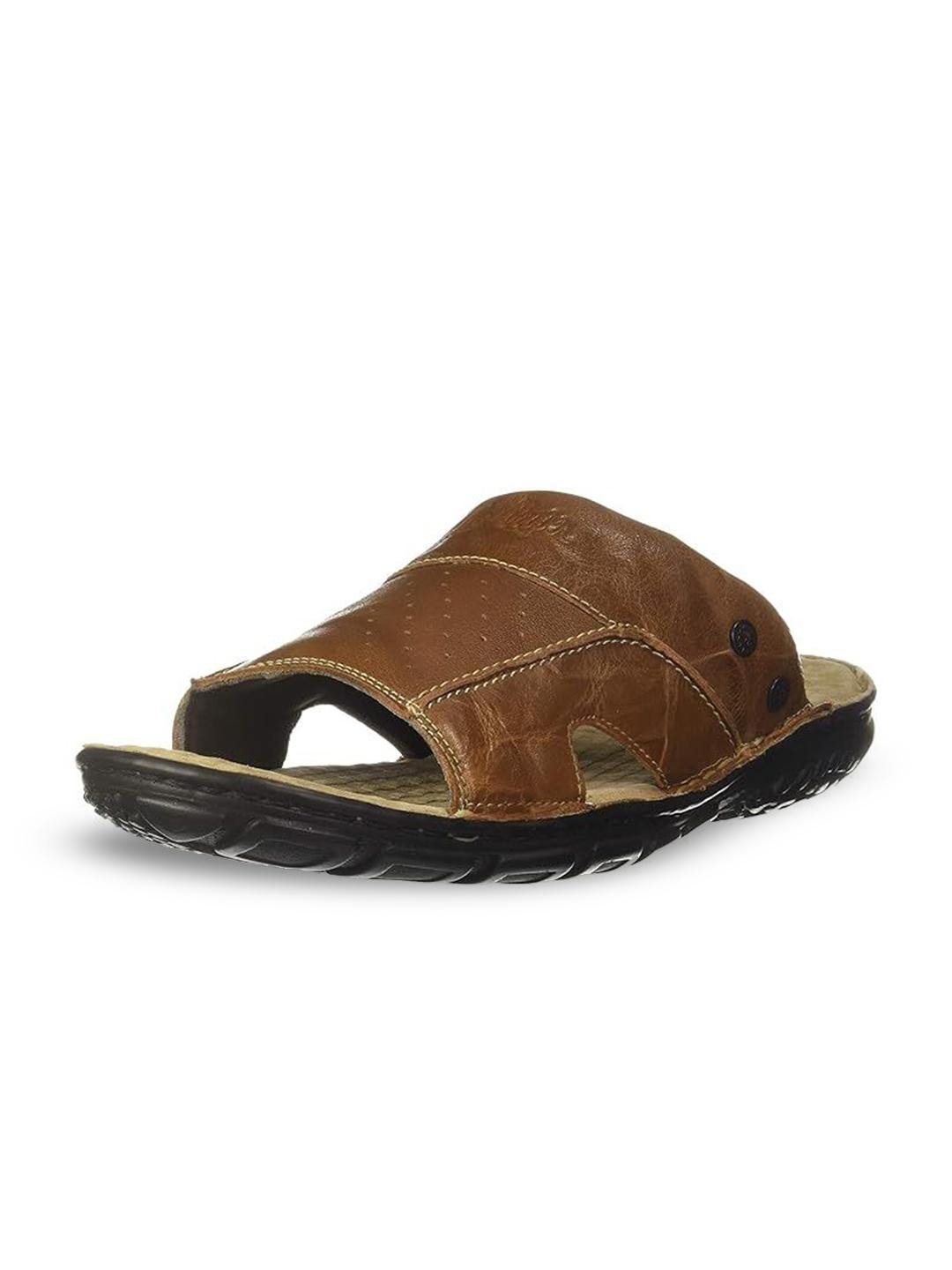 Buy Lee Cooper Men Leather Comfort Sandals - Sandals for Men 33222645 ...