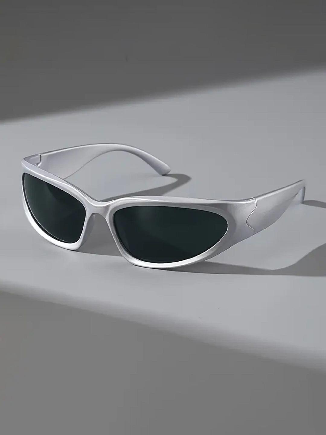 FUNGLASSES Unisex UV Sunglasses Silver
