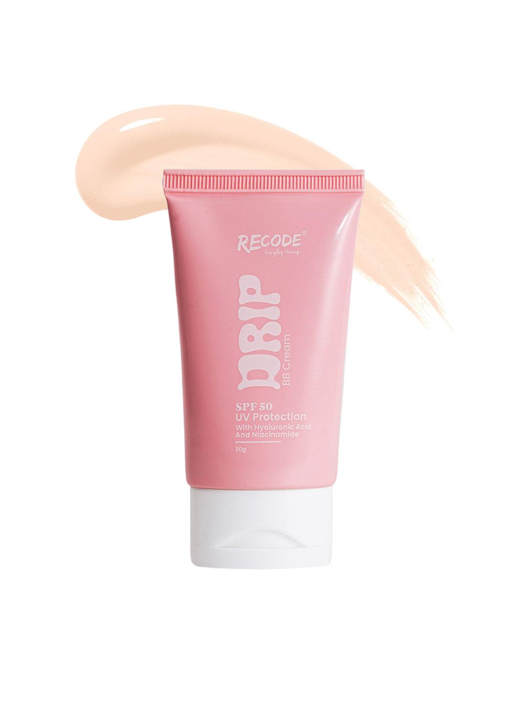 Buy Recode Drip Everyday Makeup BB Cream SPF 50 With Hyaluronic Acid 30 G Light 01 - - Personal Care for Women