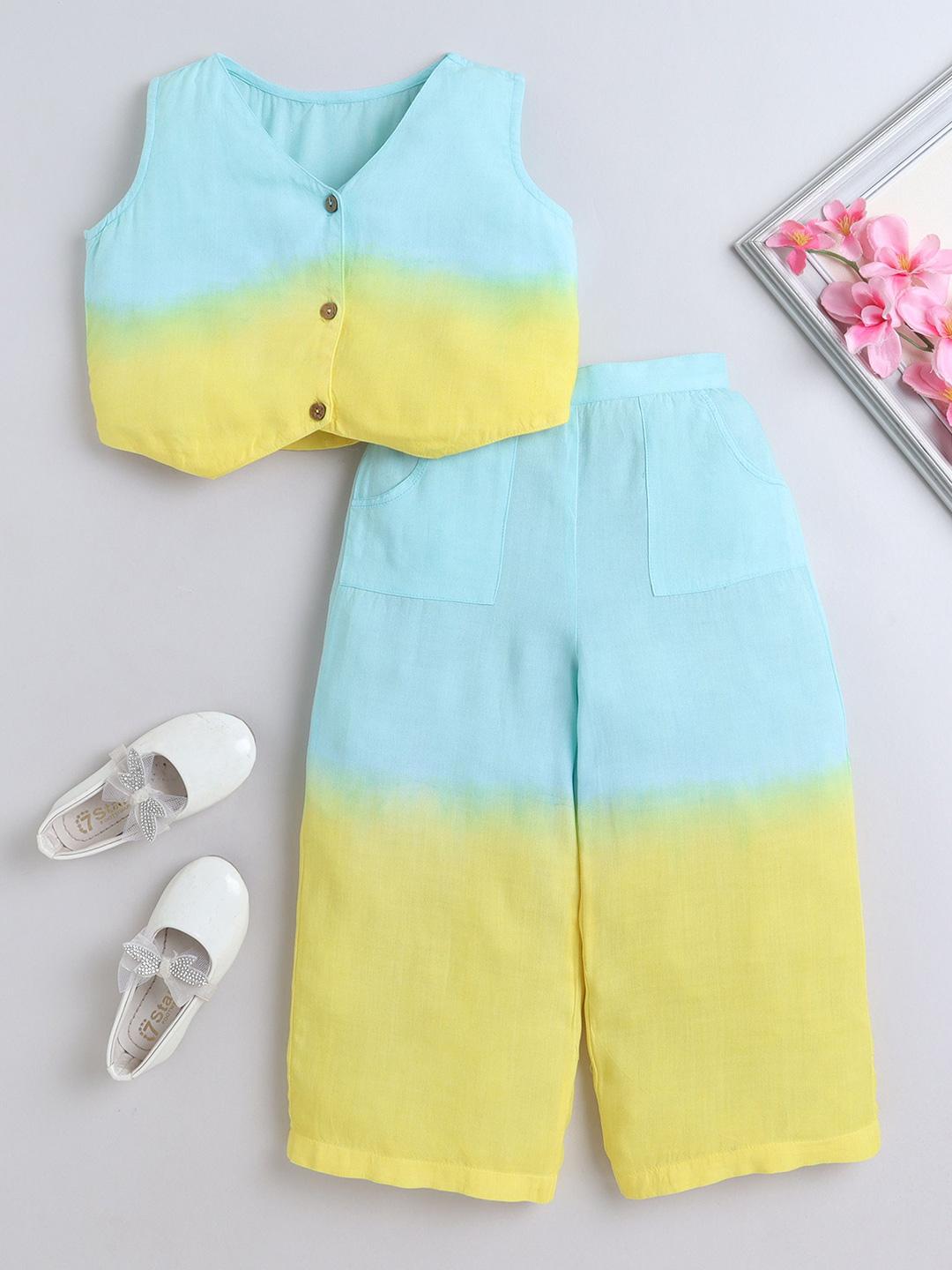 Buy The Magic Wand Girls V Neck Coat With Trousers - - Apparel for Girls