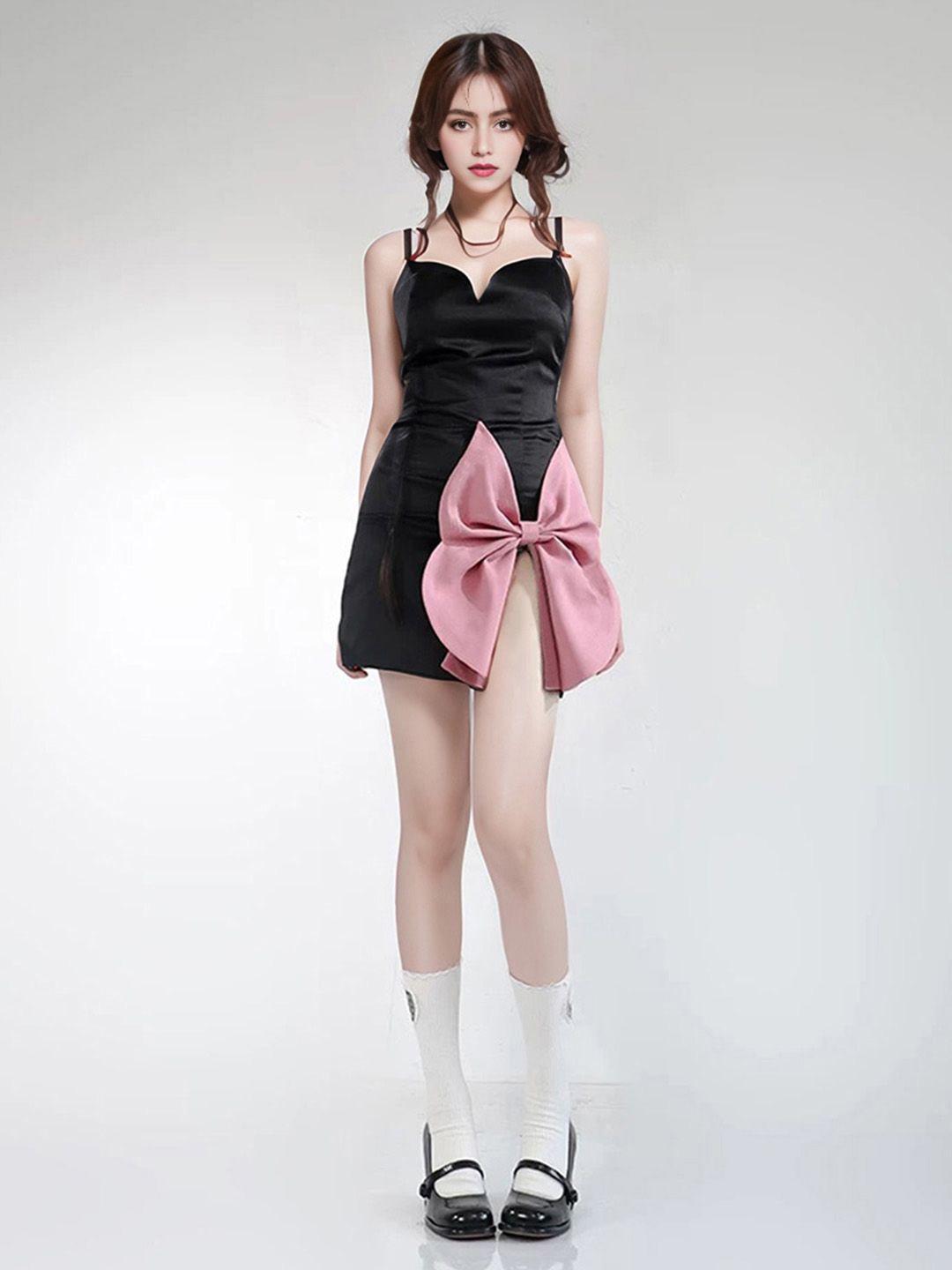 Danznmotion Tatum Bow Detail Dress Girls main image 1