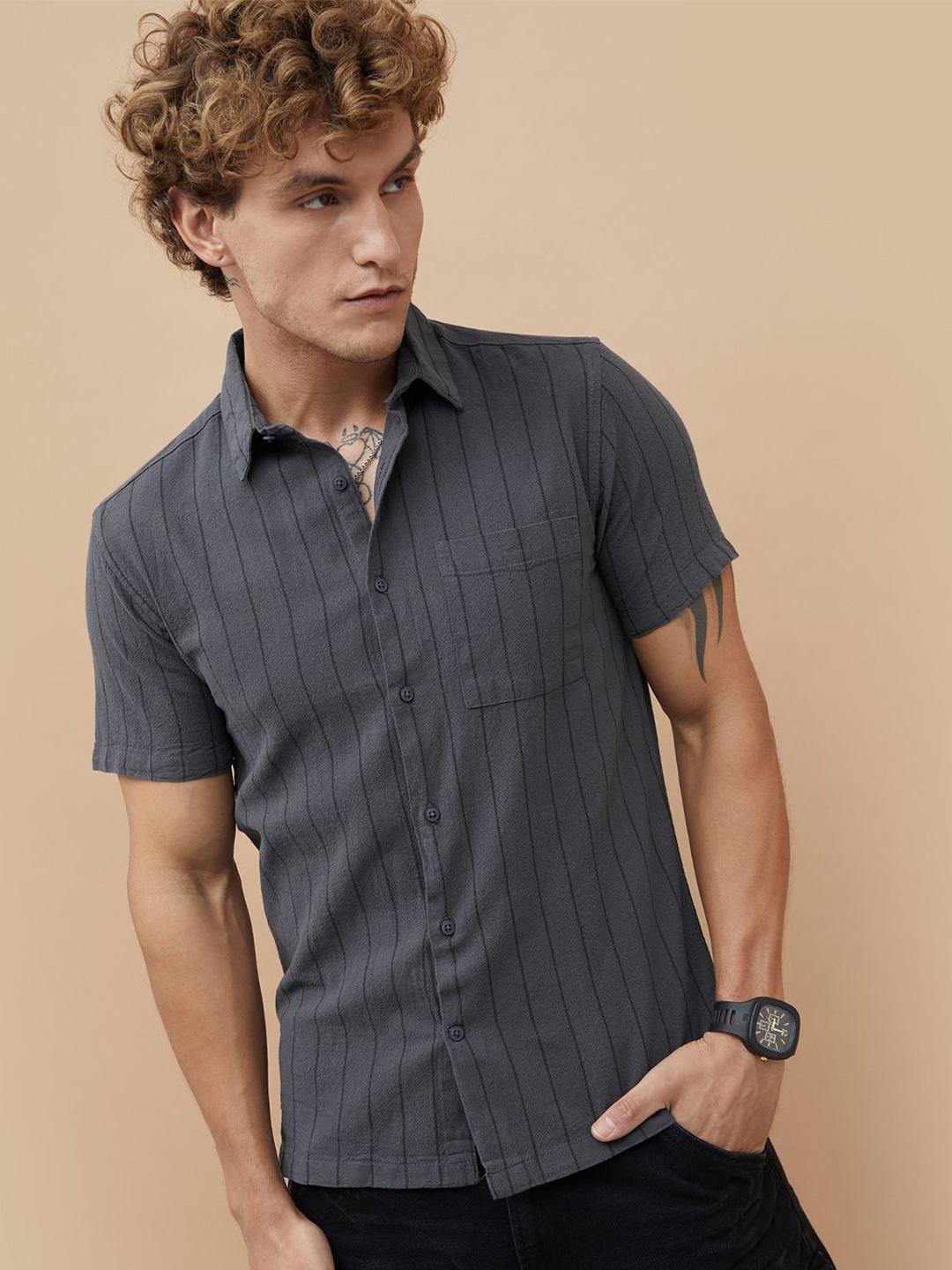 Forca Men Printed Casual Shirt