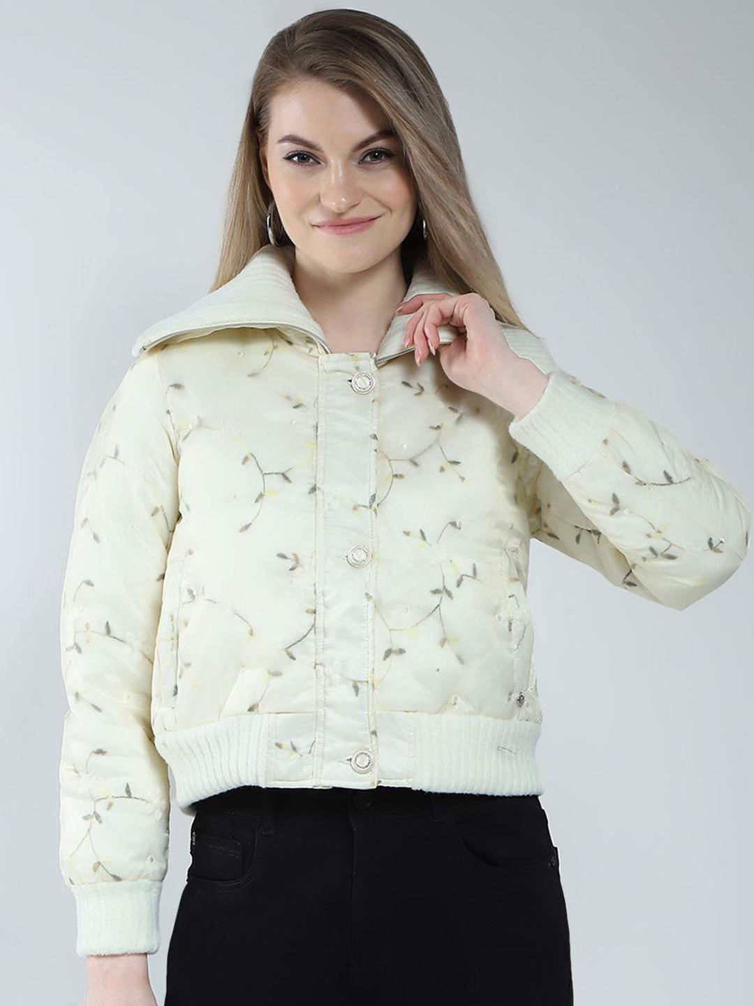 Monte Carlo Women Self Design Puffer Jacket
